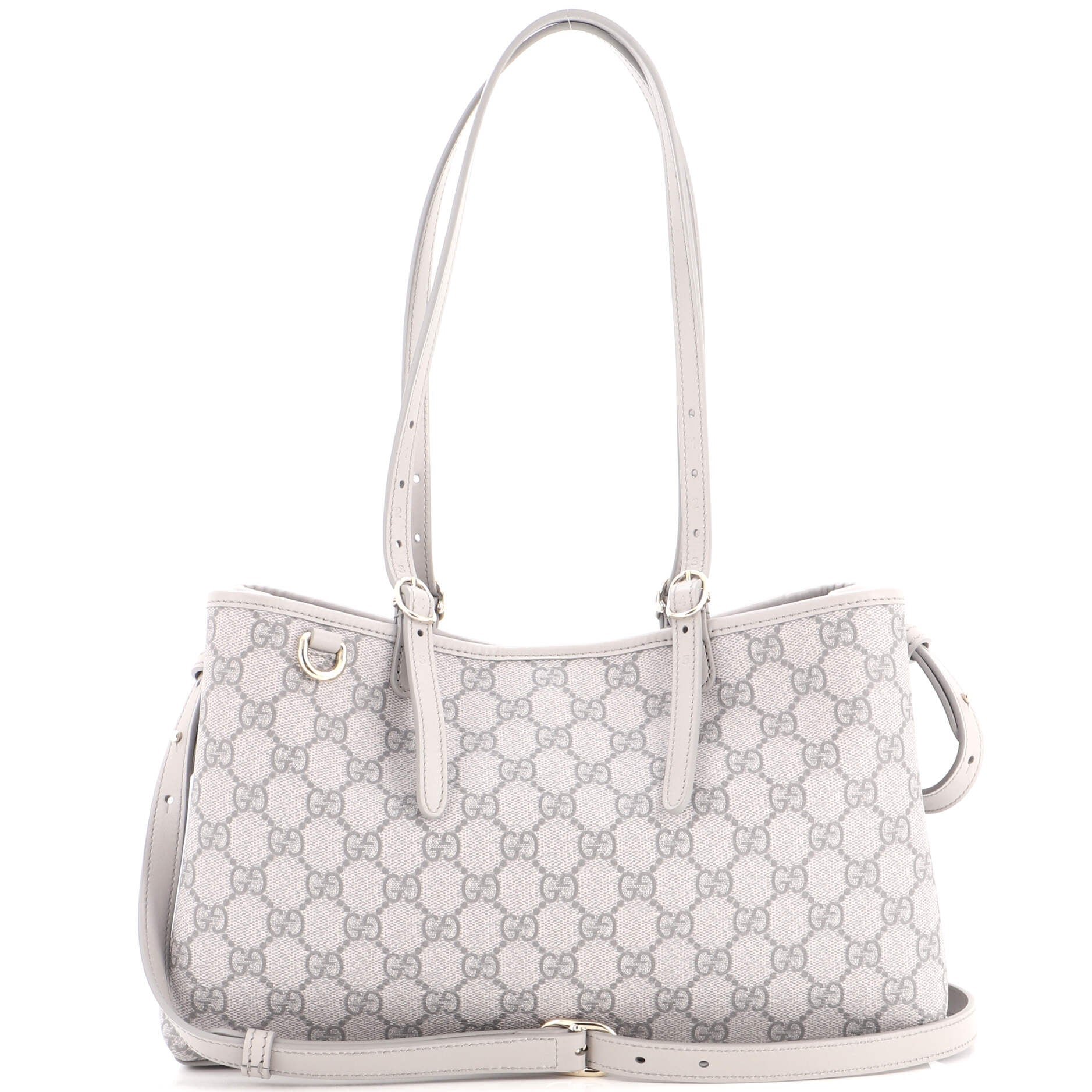 Emblem Tote GG Coated Canvas Small