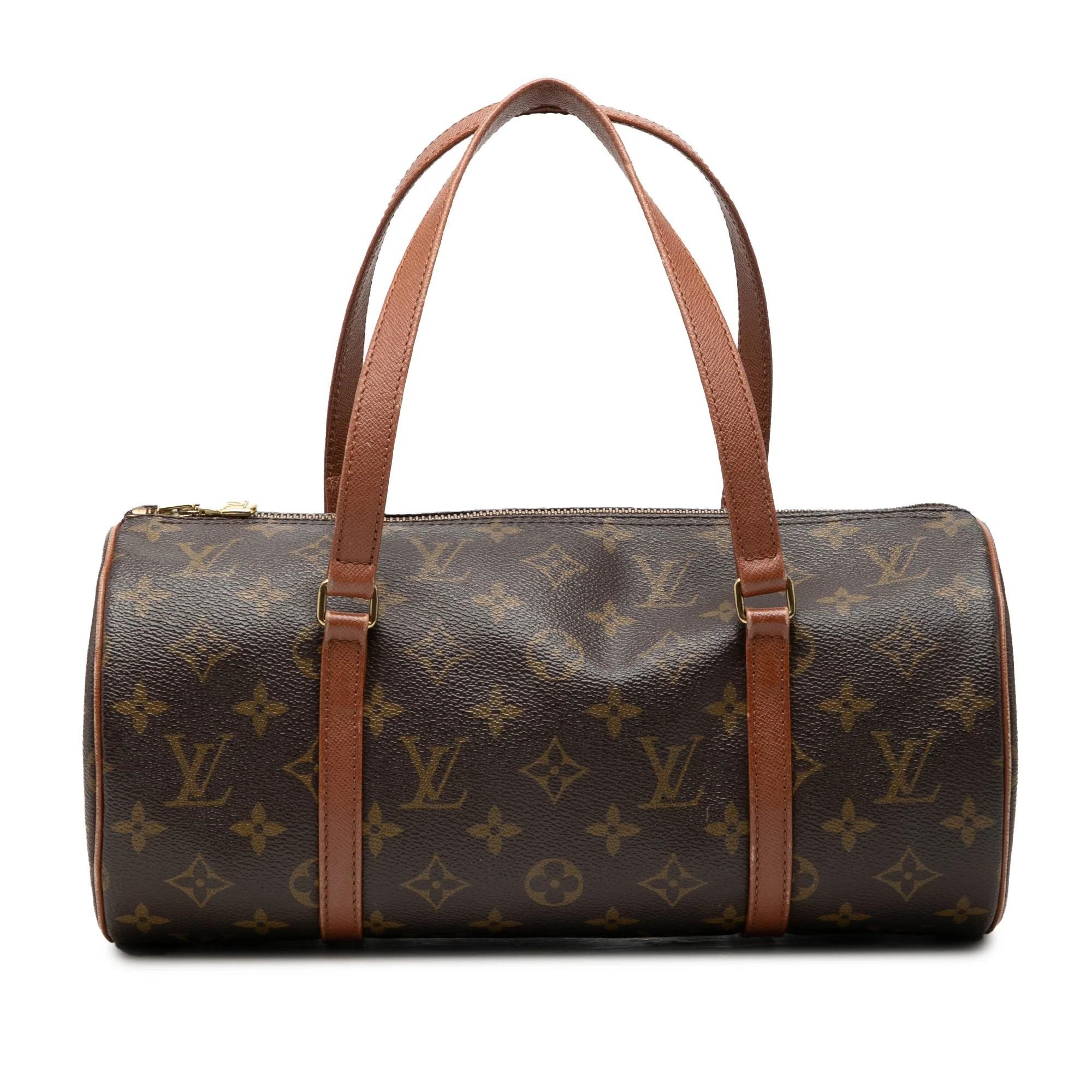 Papillon leather handbag