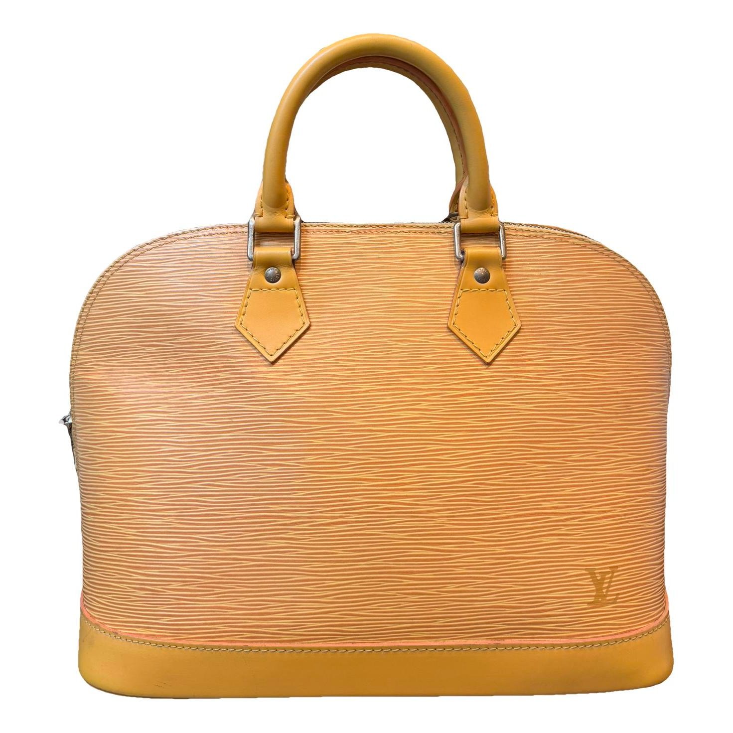 Alma leather handbag