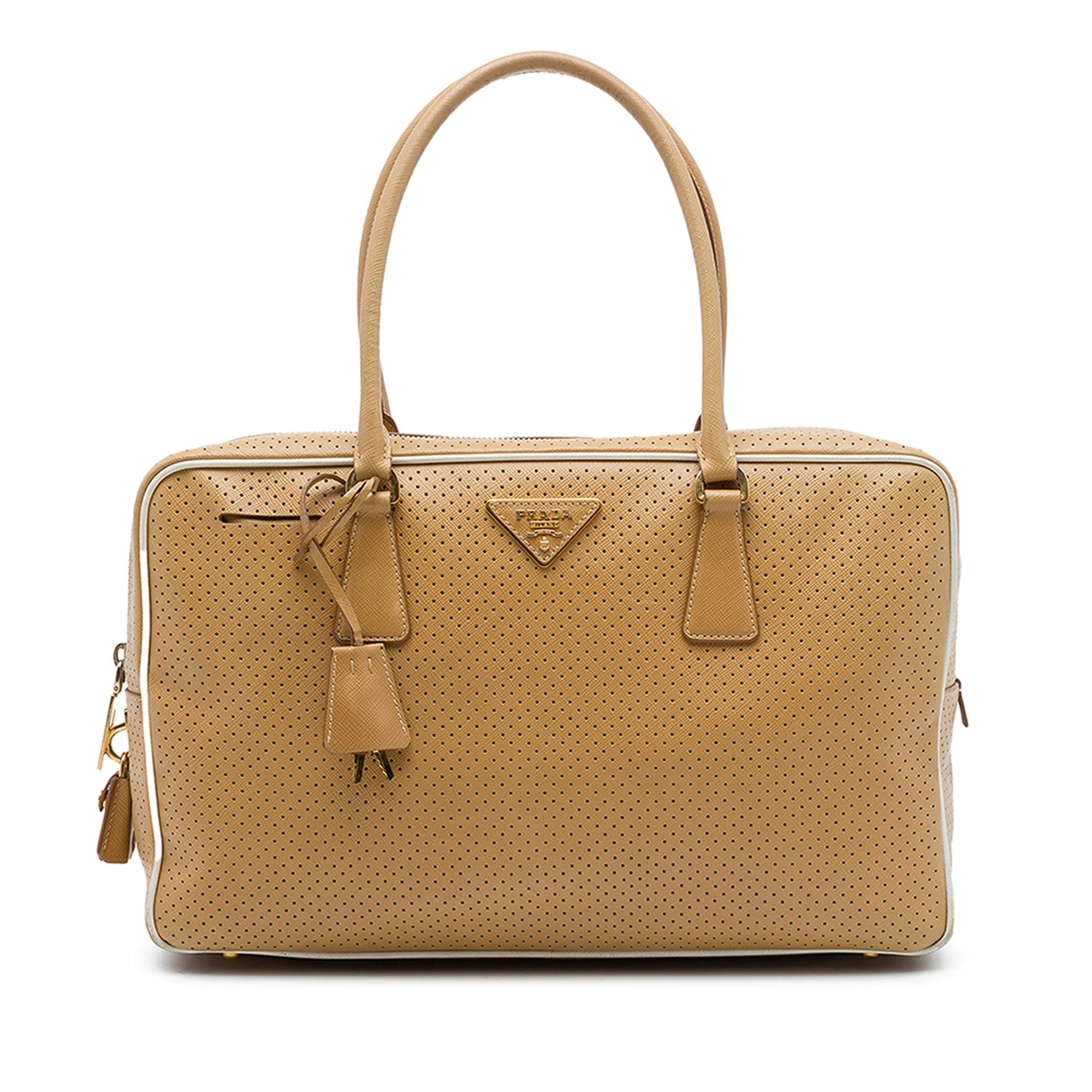 Leather handbag