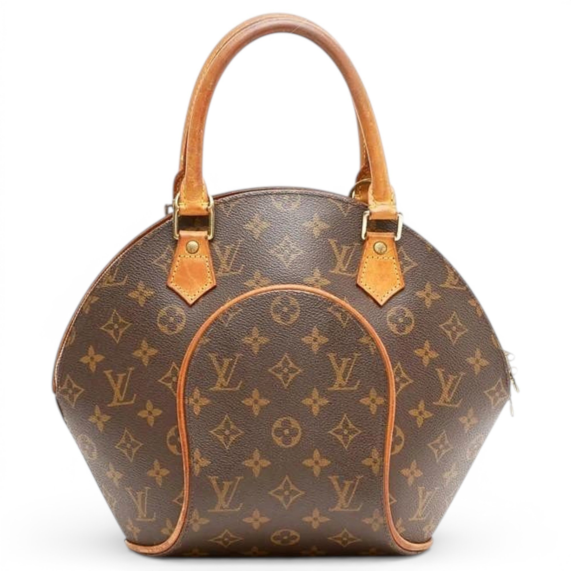Ellipse cloth handbag