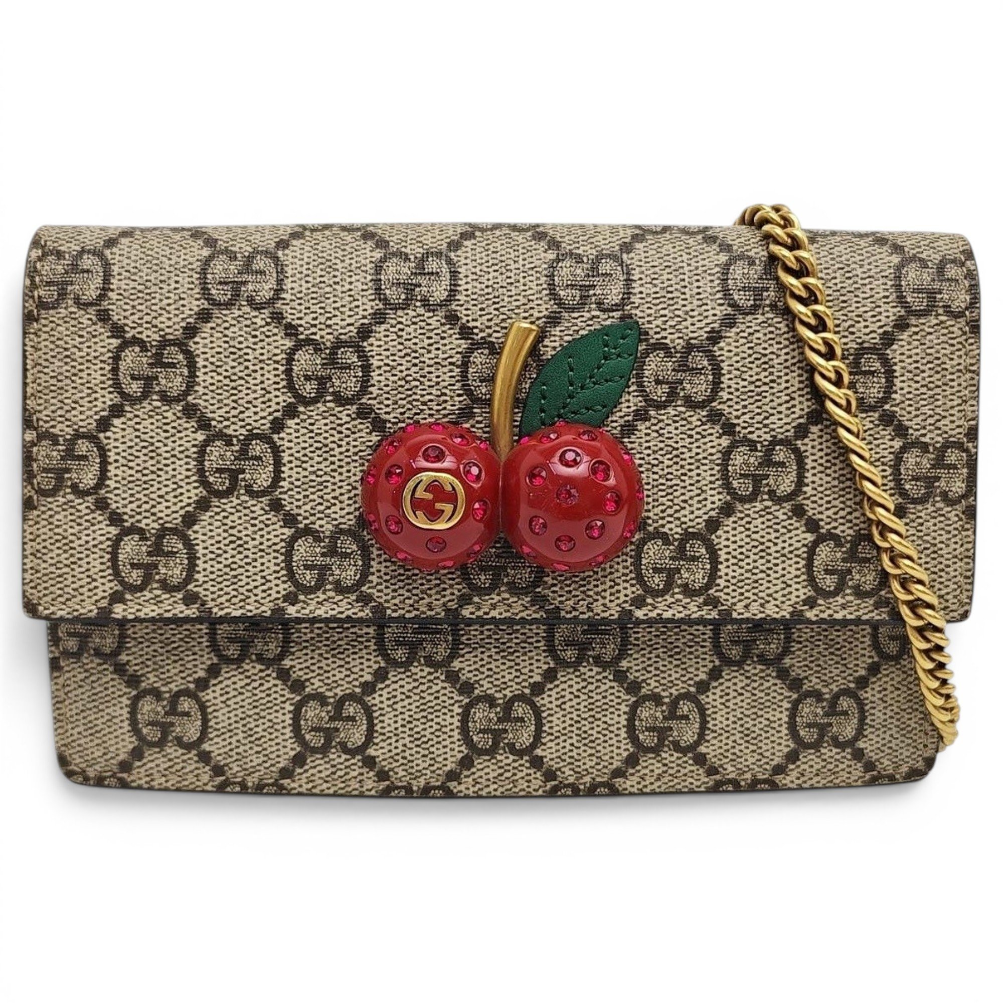 Ophidia GG Supreme leather handbag