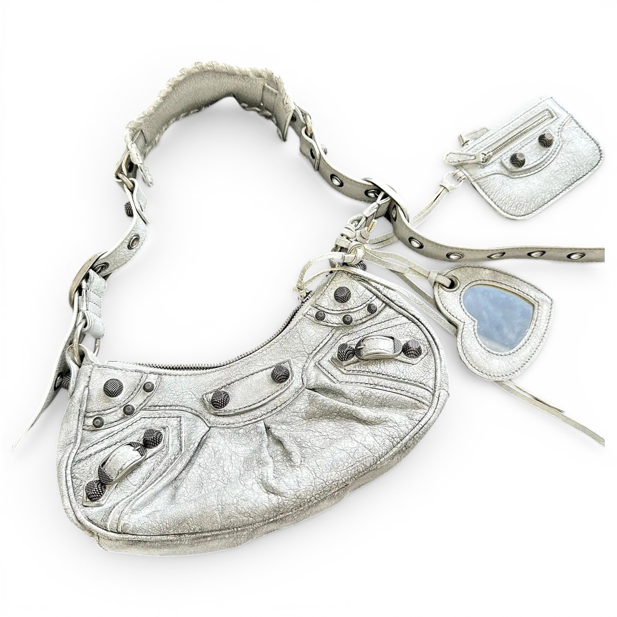Le Cagole leather handbag