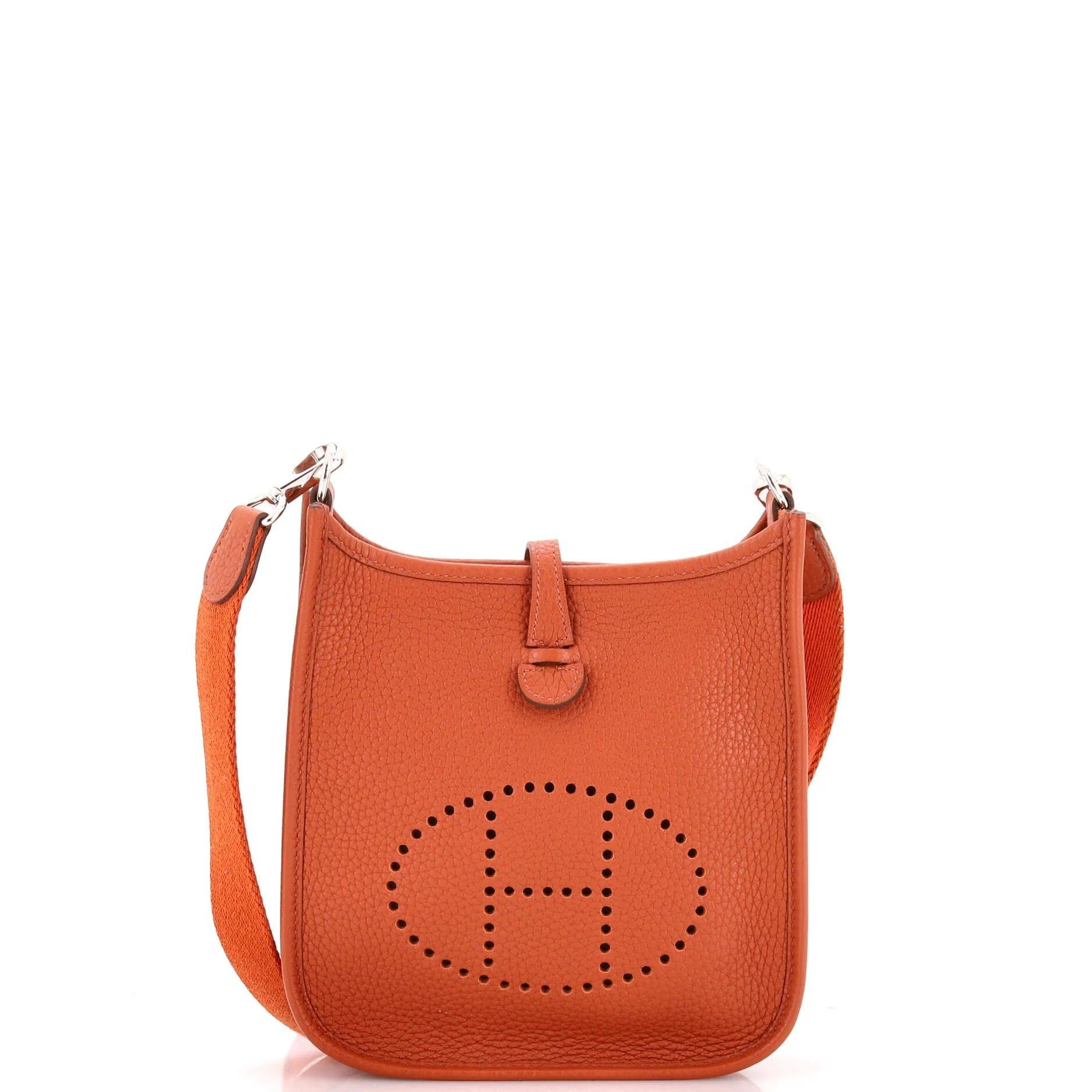 Mini Evelyne leather crossbody bag