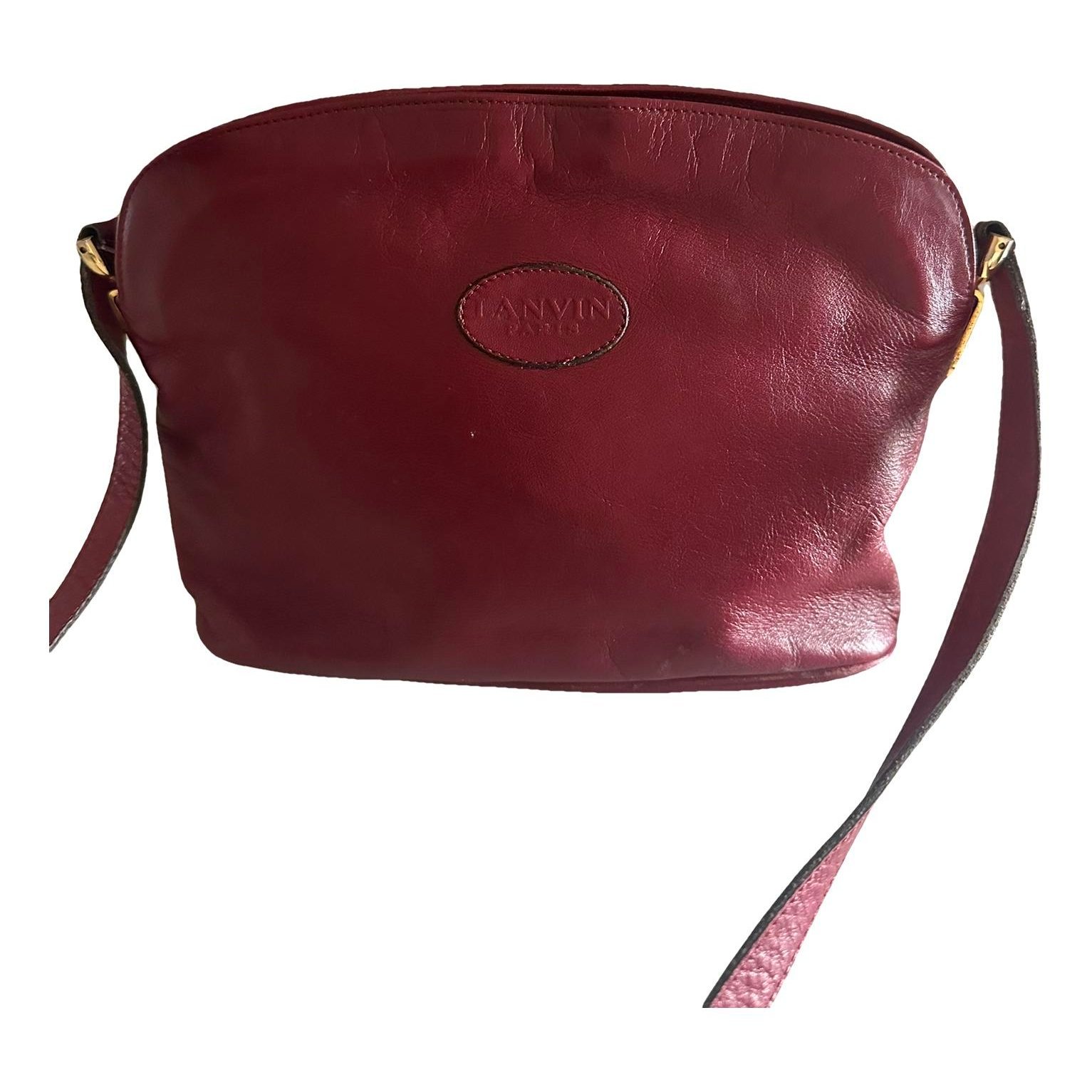 Leather crossbody bag