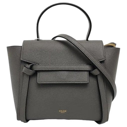 Belt leather handbag