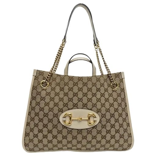 Handle Horsebit 1955 cloth handbag