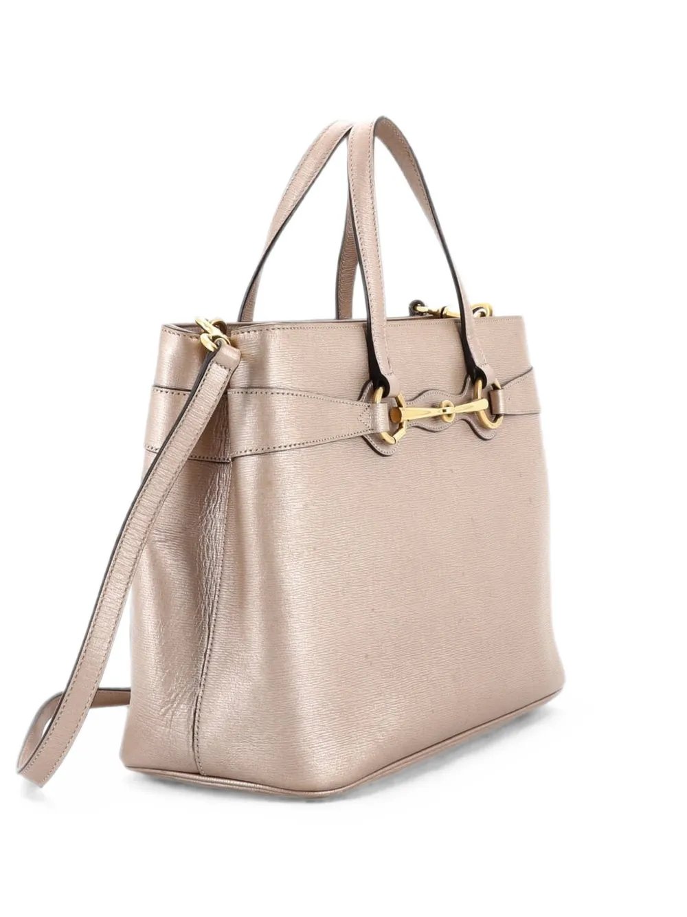 Bright Bit Convertible Leather Medium tote bag