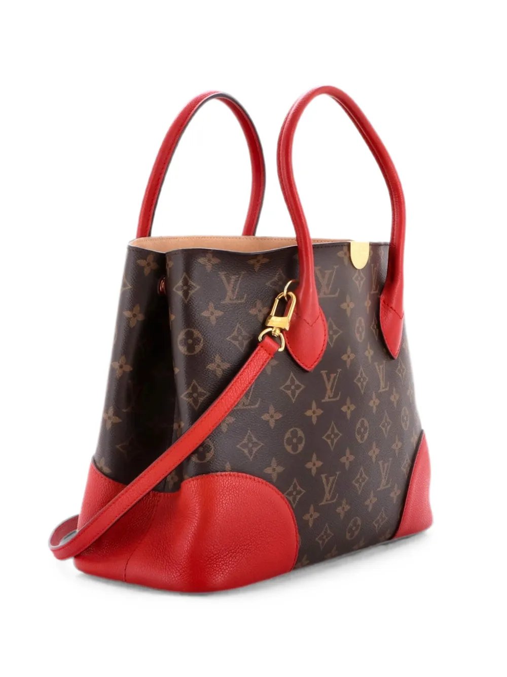 Flandrin Handbag Monogram Canvas and Leather tote bag
