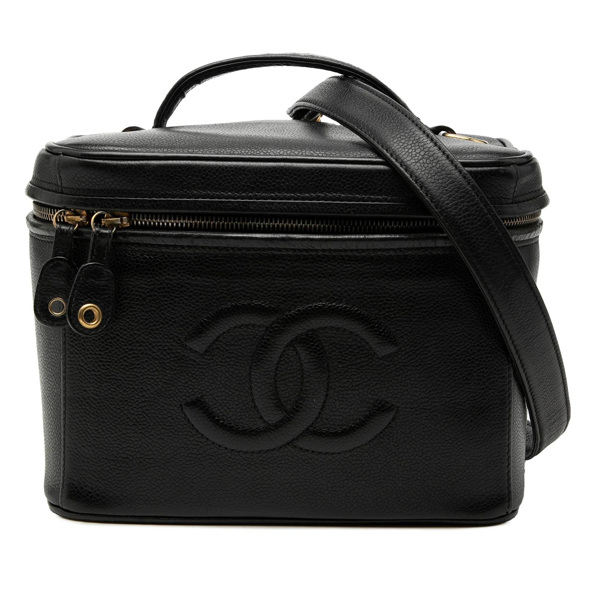 Vanity leather bag