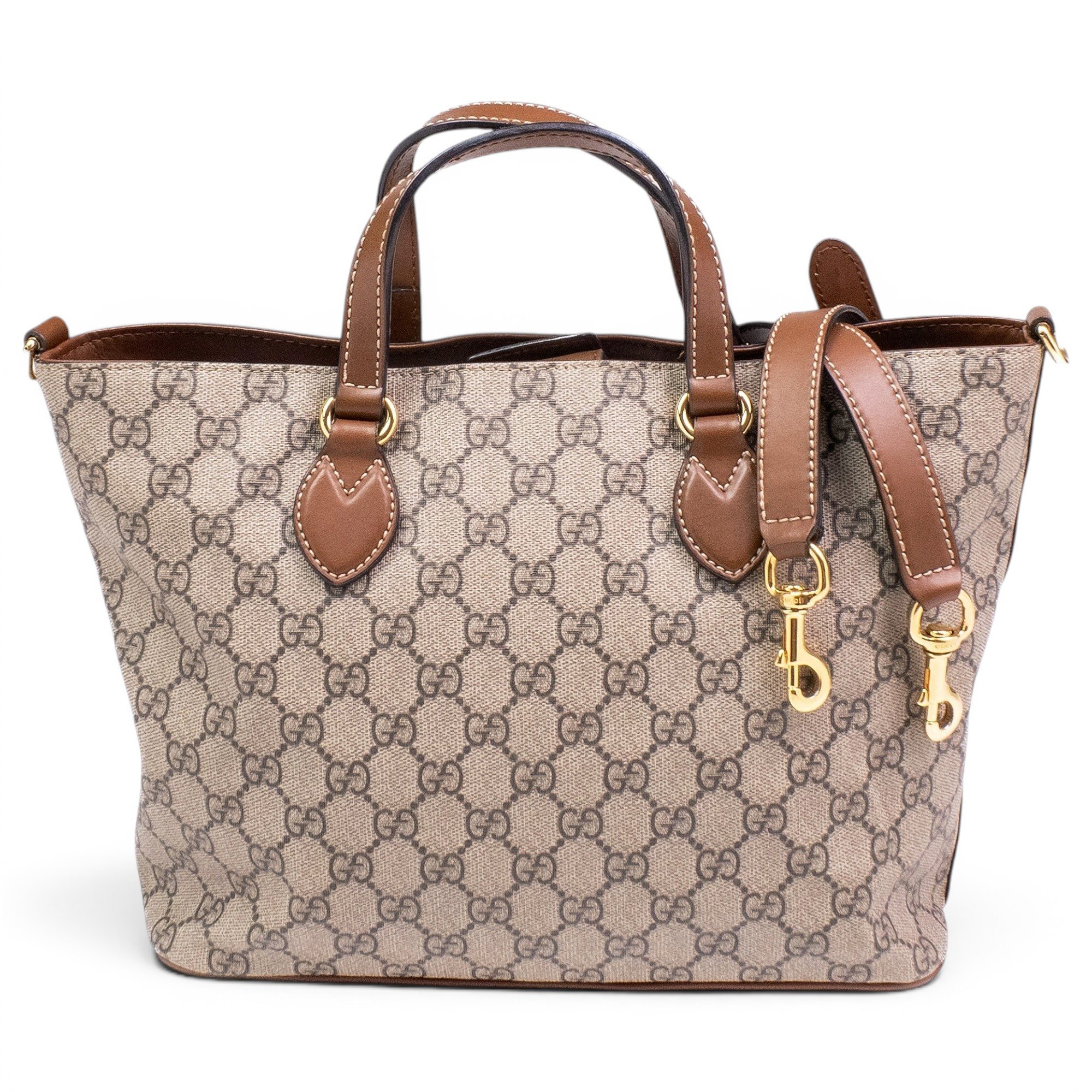 Leather tote
