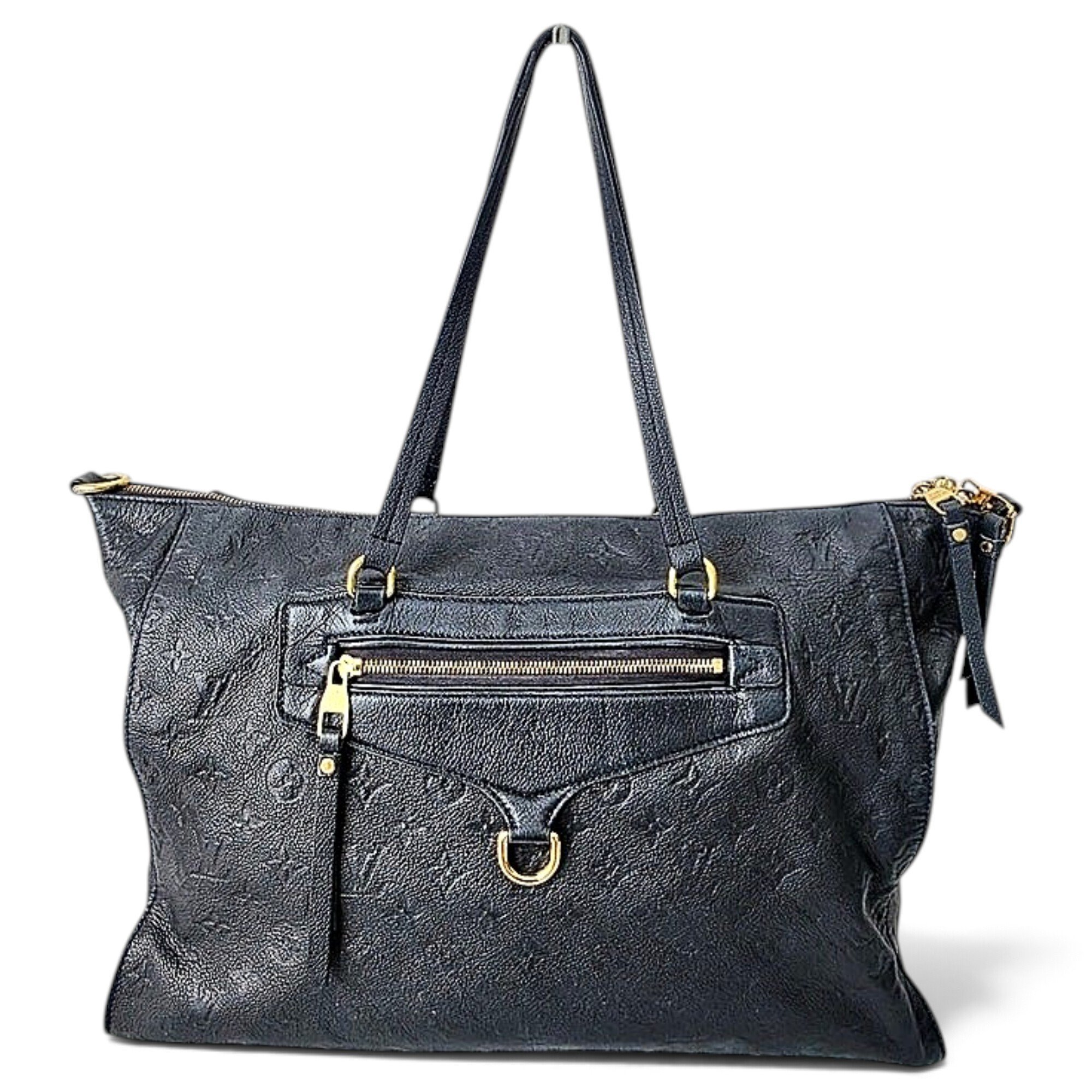 Lumineuse leather handbag