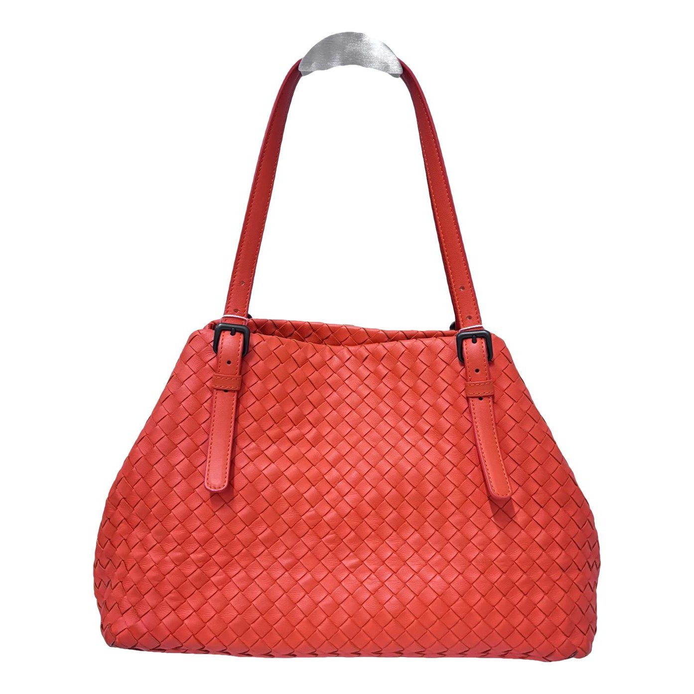 Leather tote