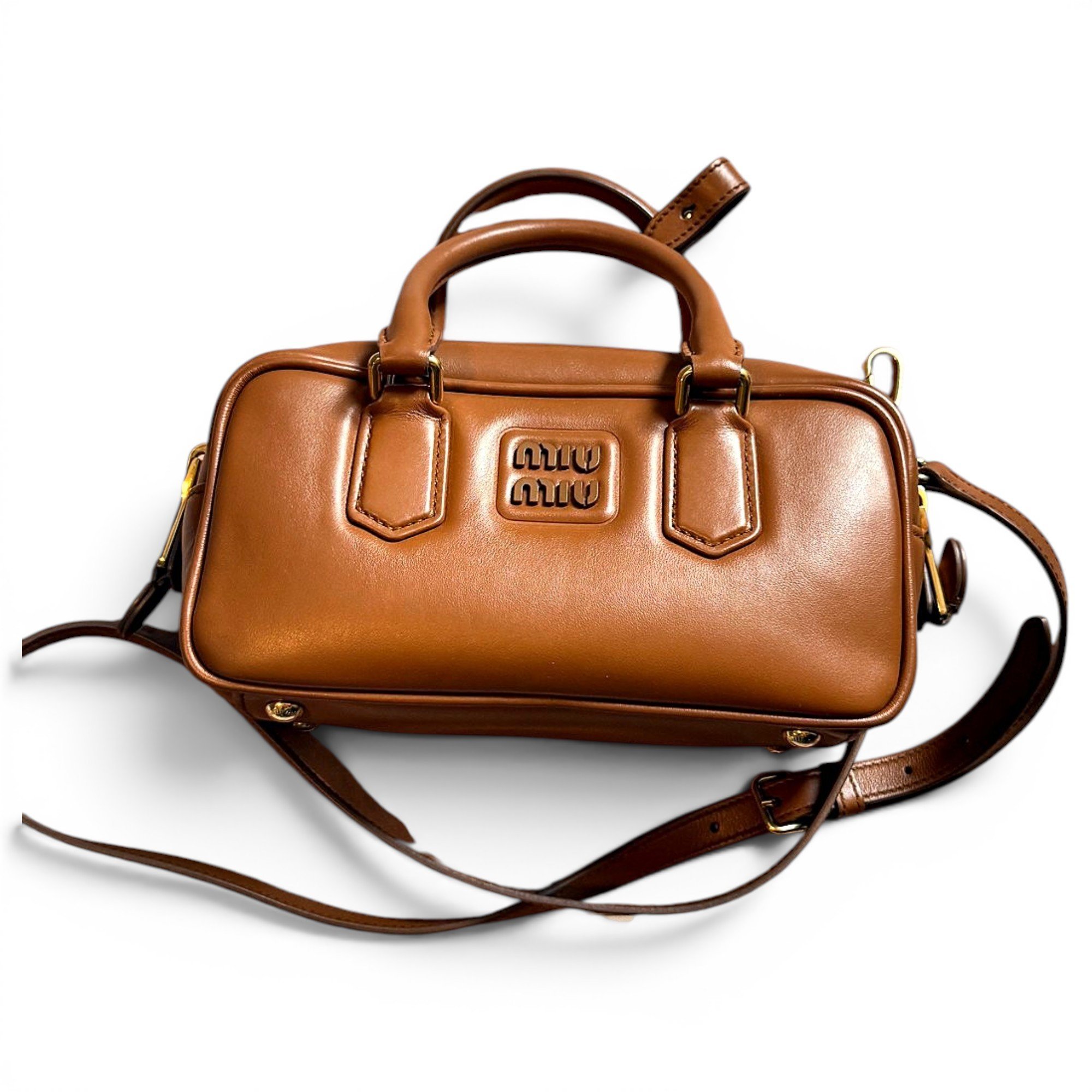 Arcadie leather bag