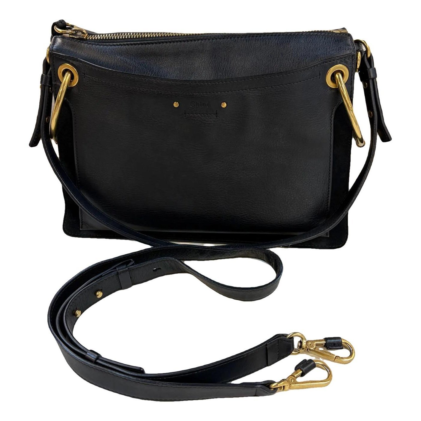 Roy leather crossbody bag