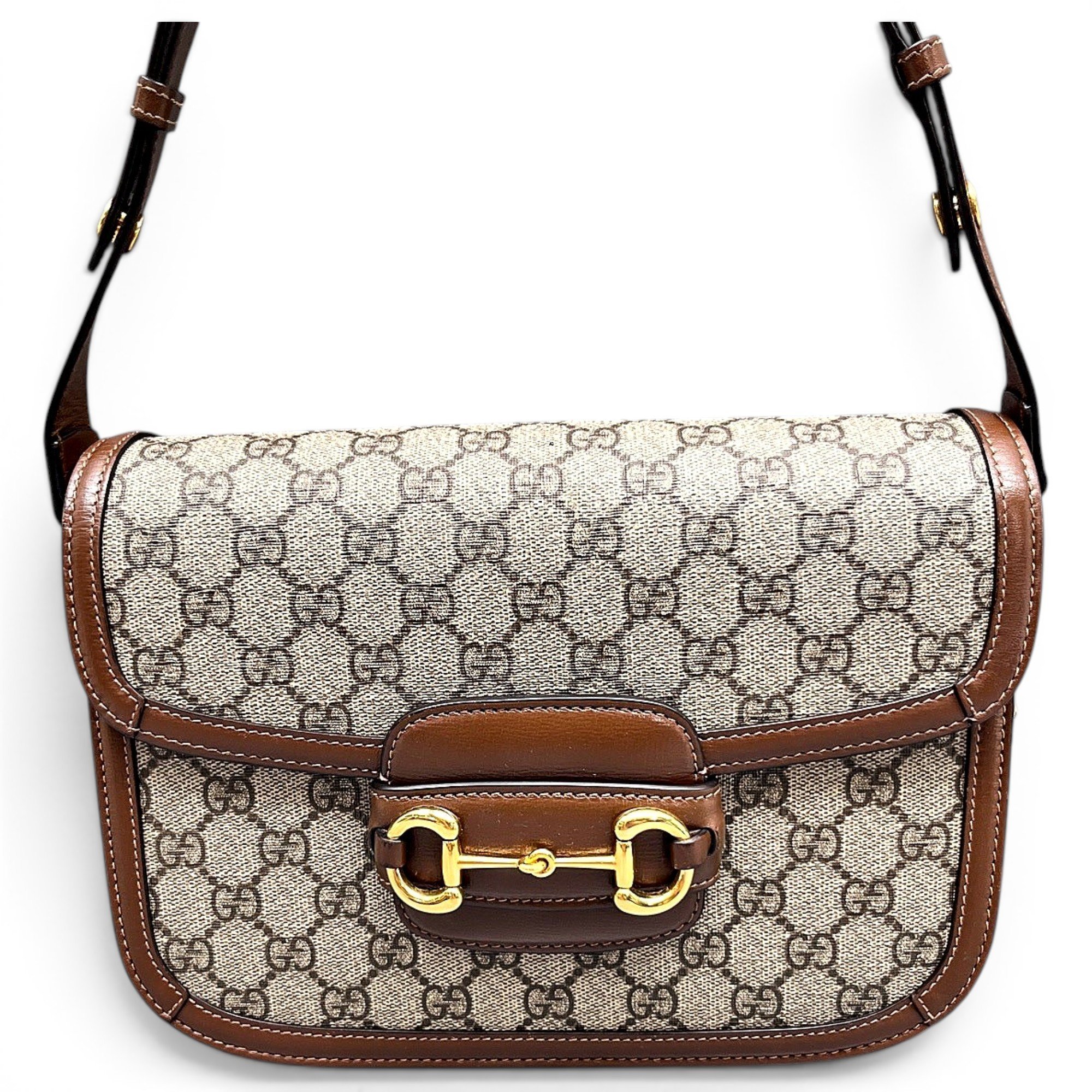 1955 leather handbag