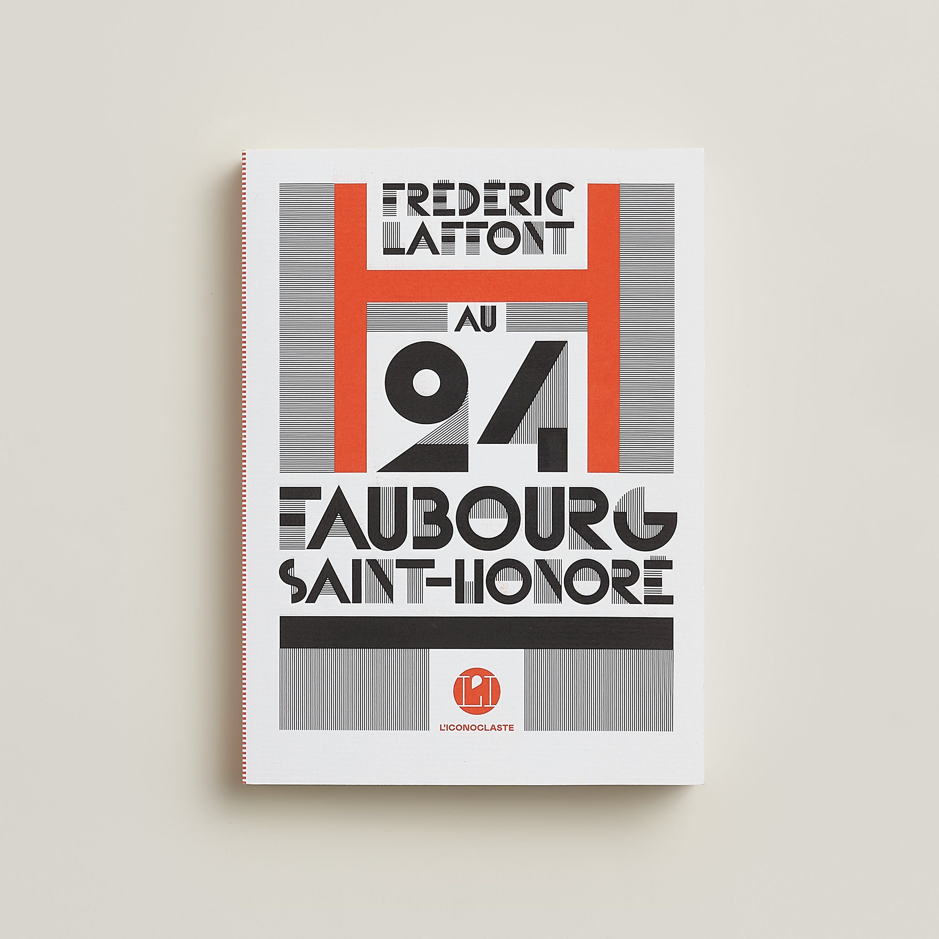 "At 24 Faubourg Saint-Honoré" book, French version