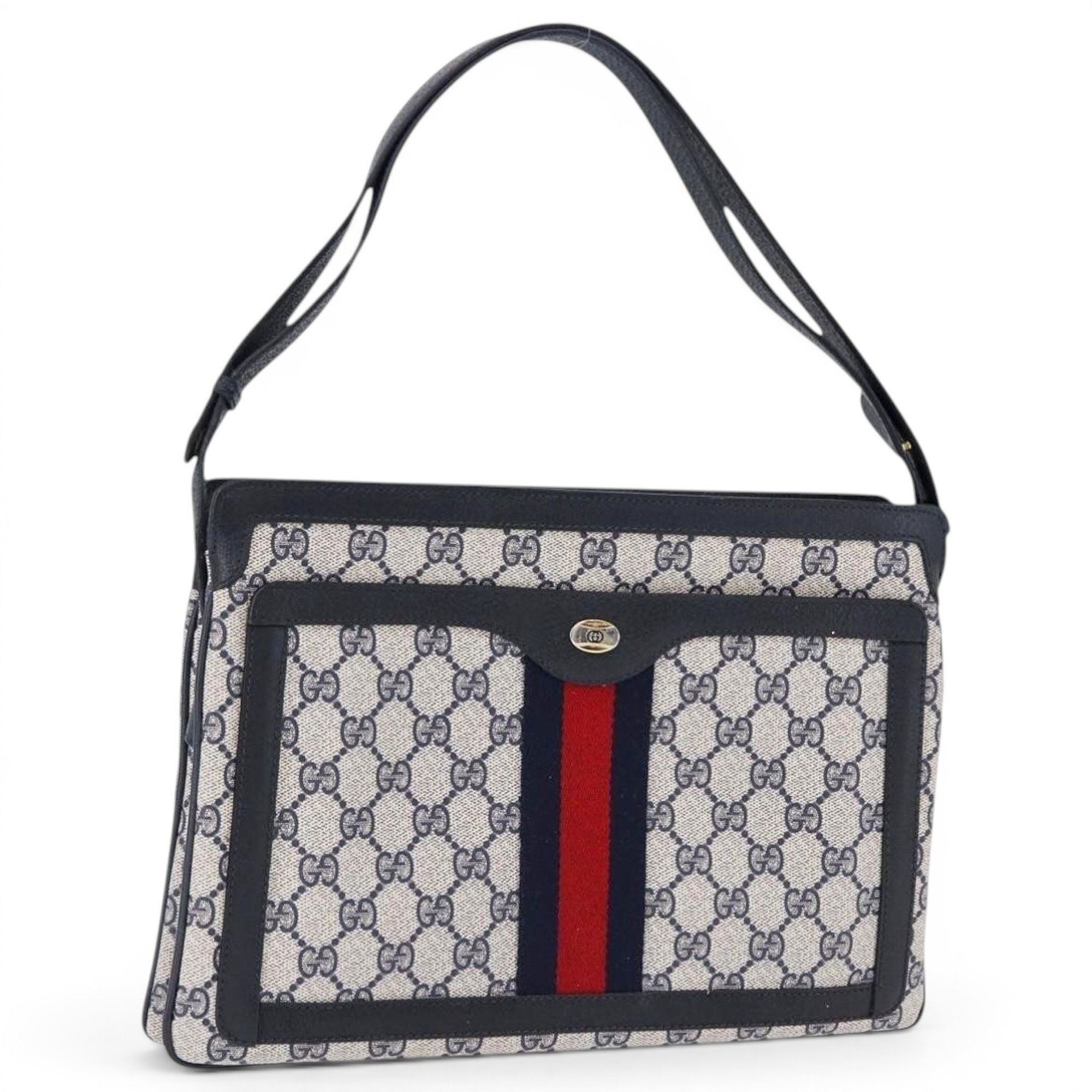 Leather handbag