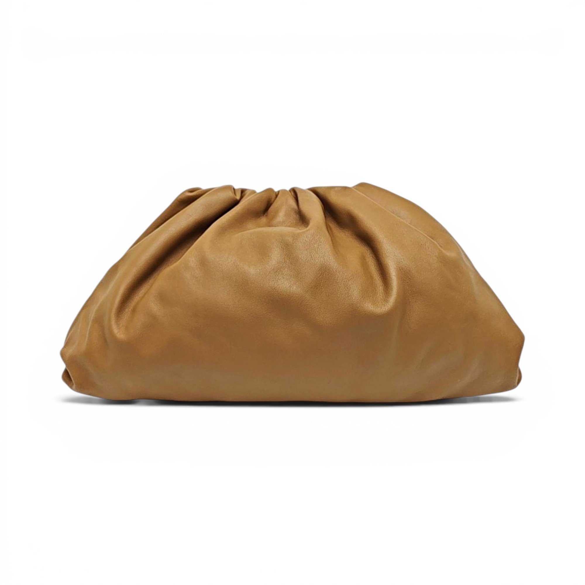 Pouch leather handbag