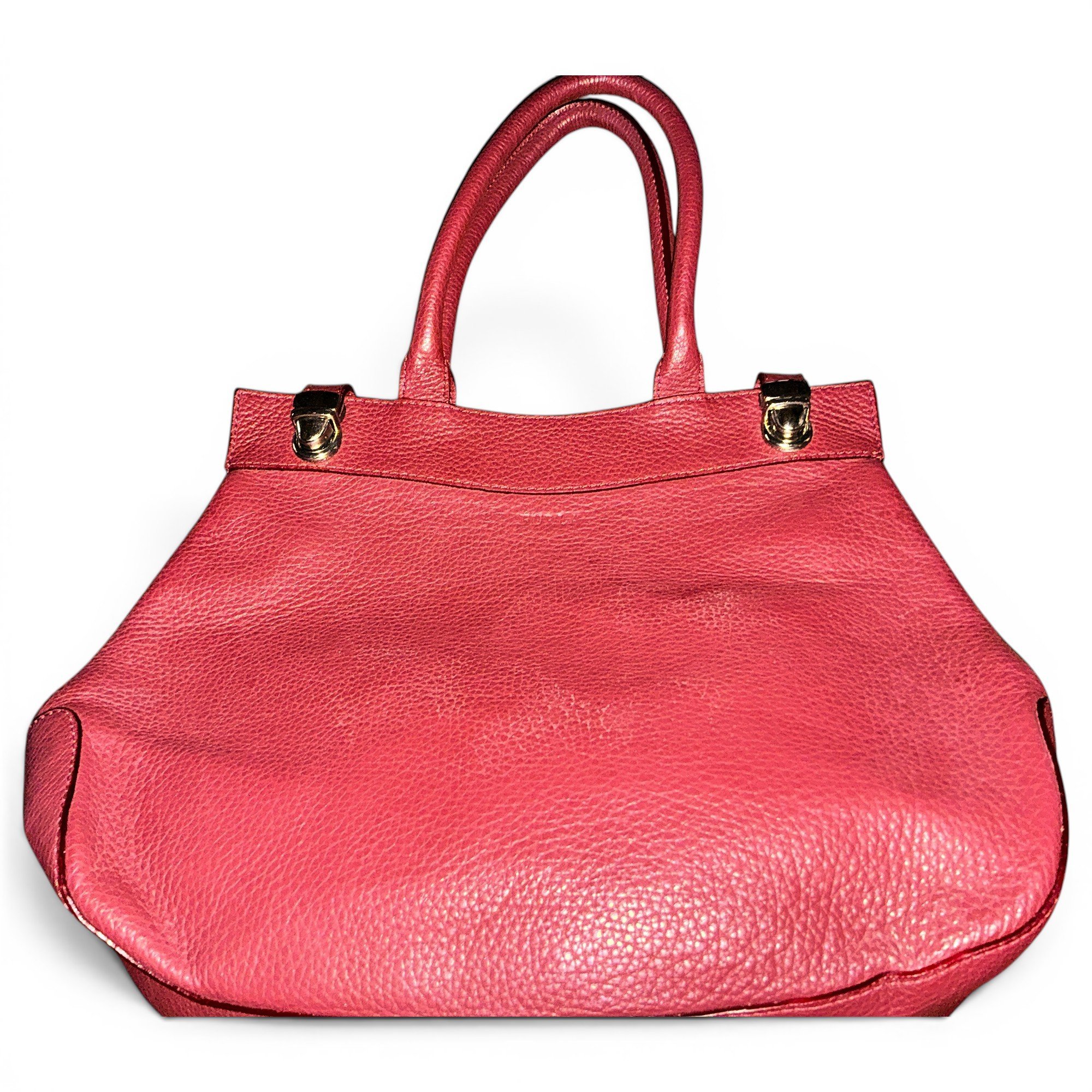 Leather handbag
