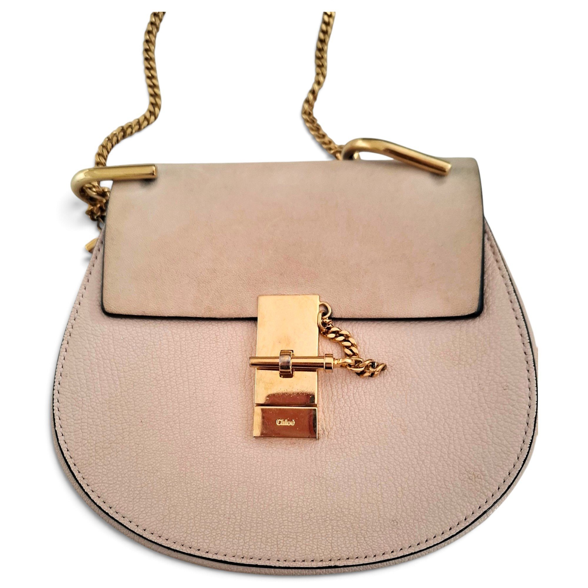 Drew leather crossbody bag