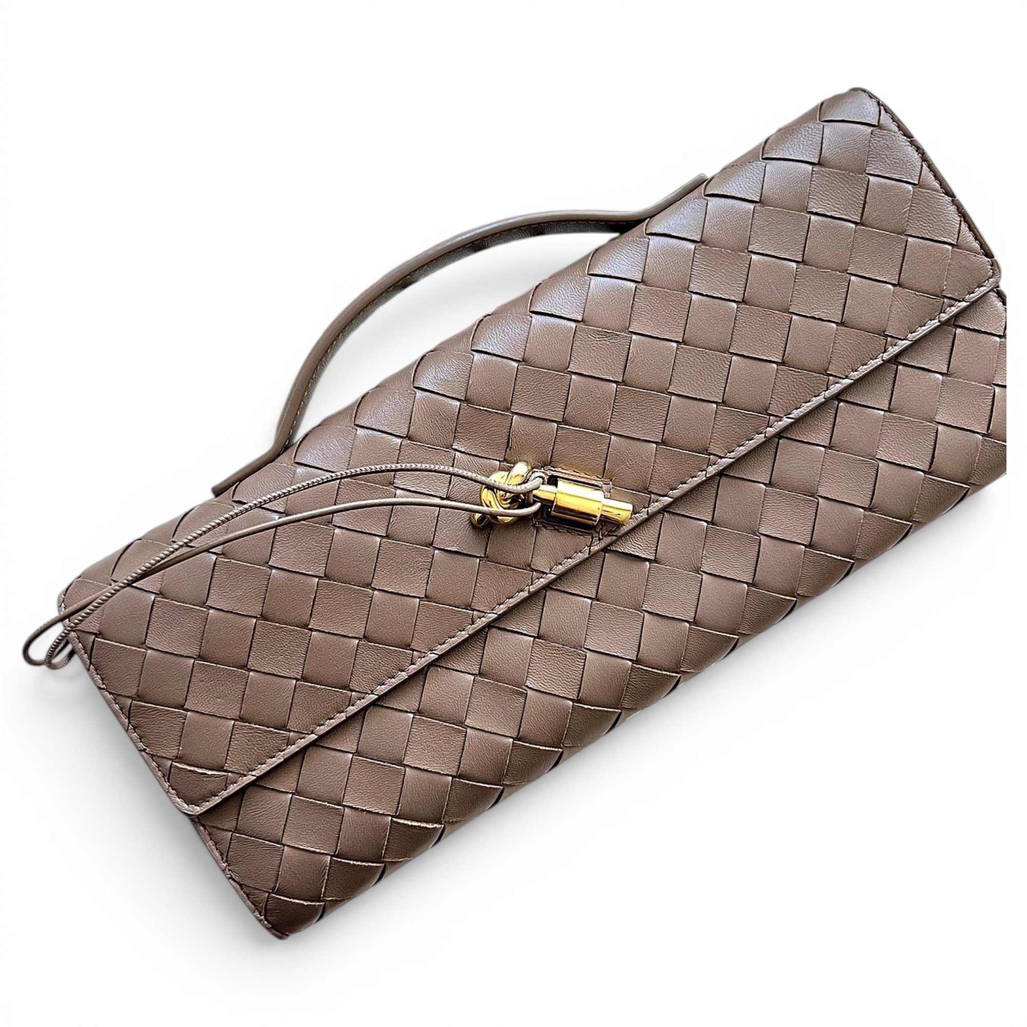Andiamo leather clutch bag