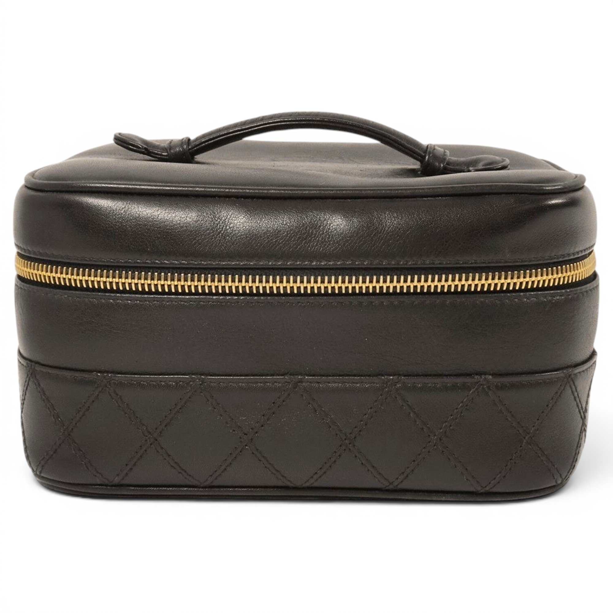 Le Caddie leather vanity case