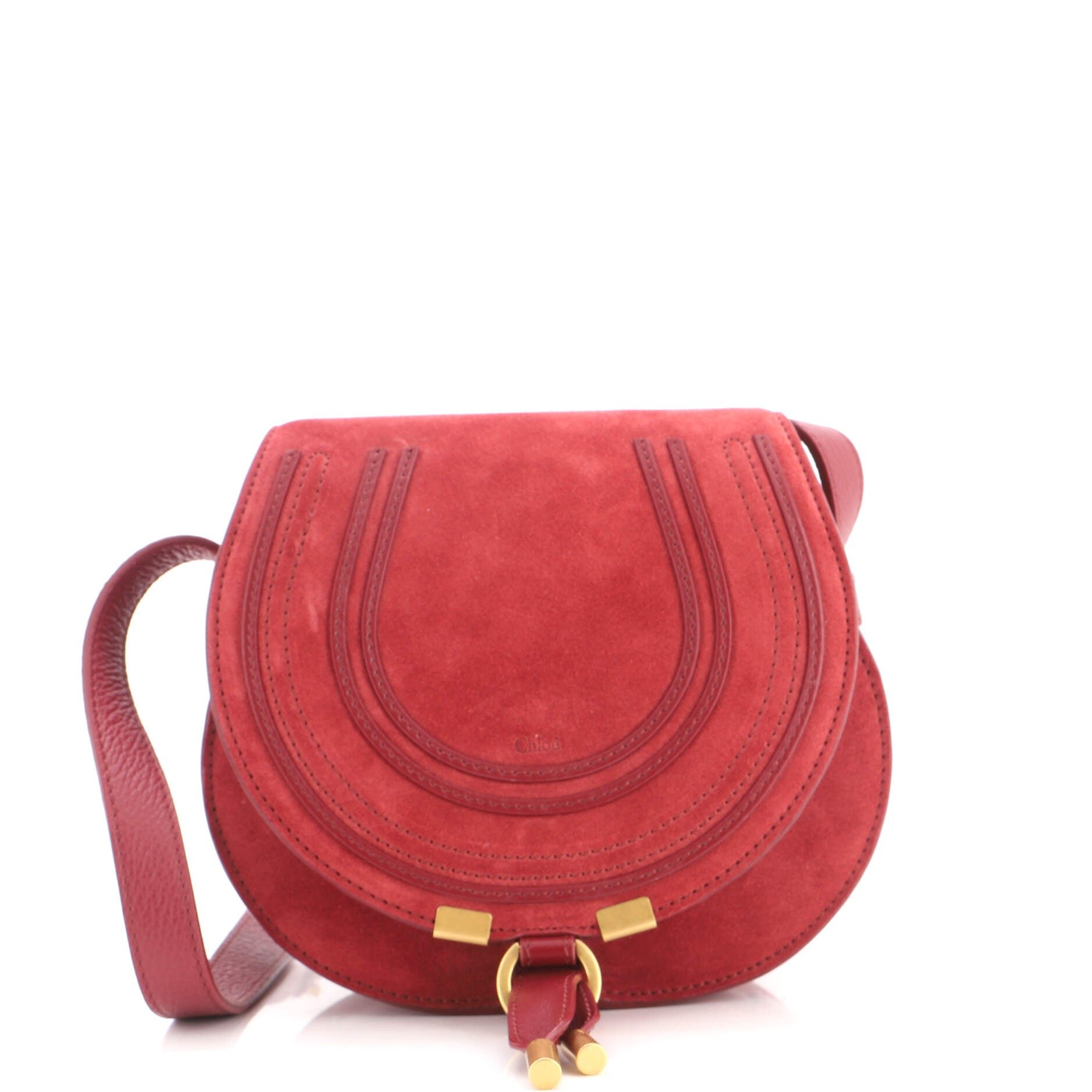 Marcie Crossbody Bag Suede Small