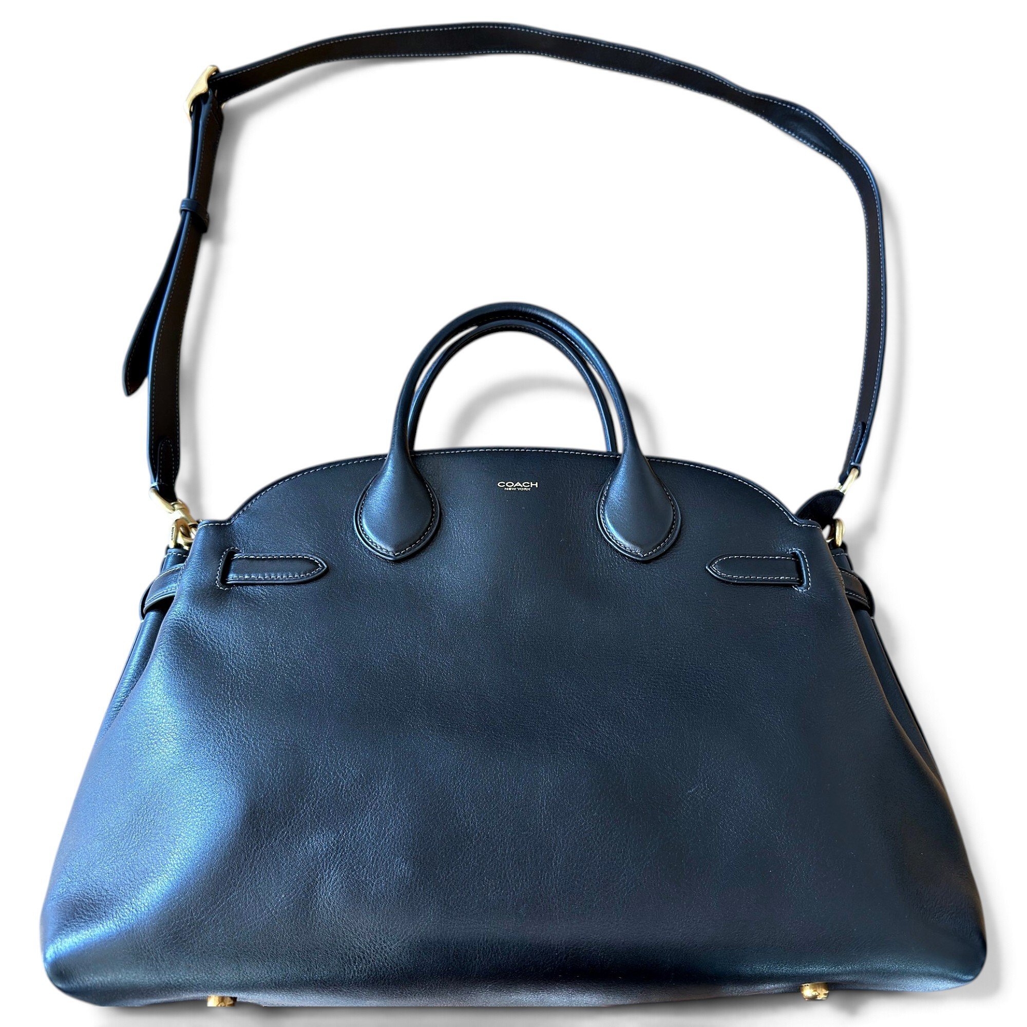 Leather satchel