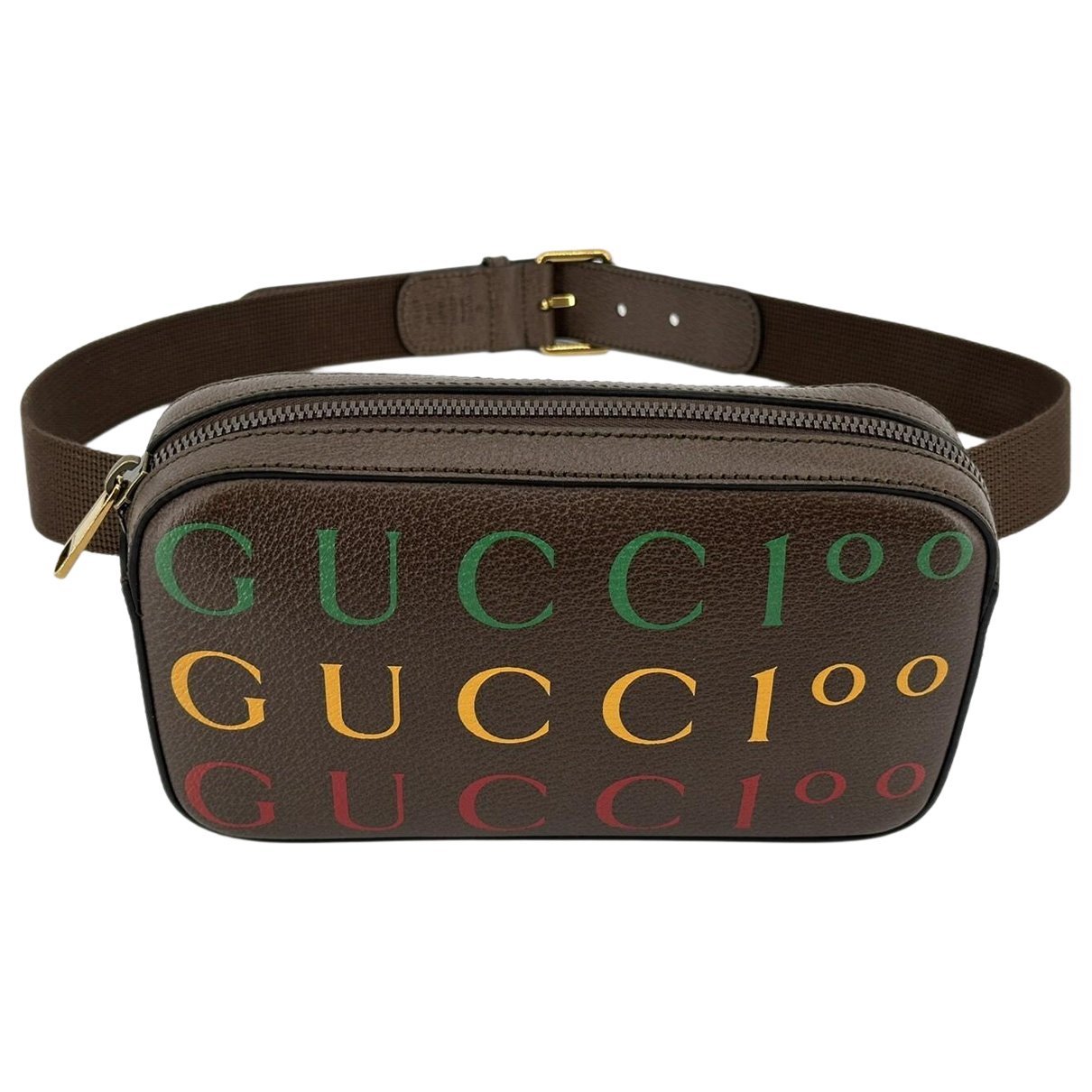 Leather travel bag