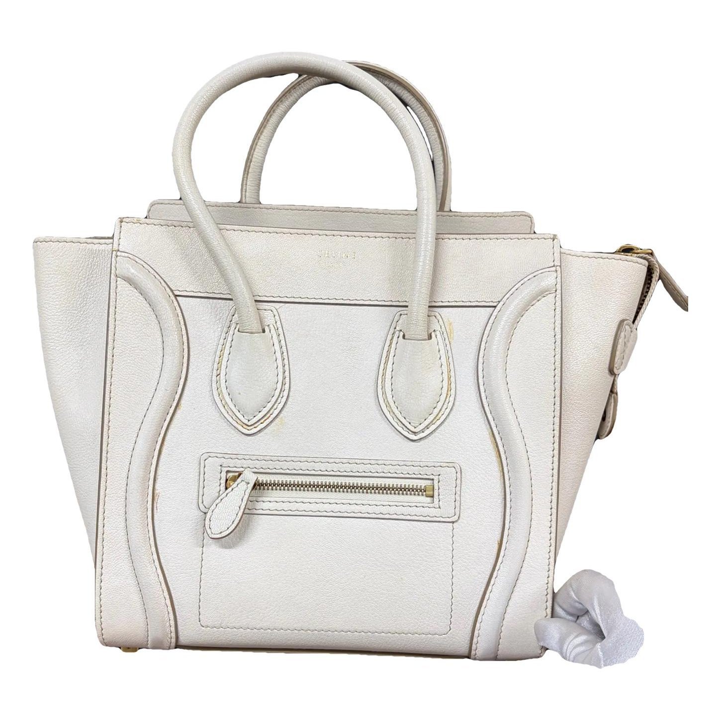 Luggage leather handbag