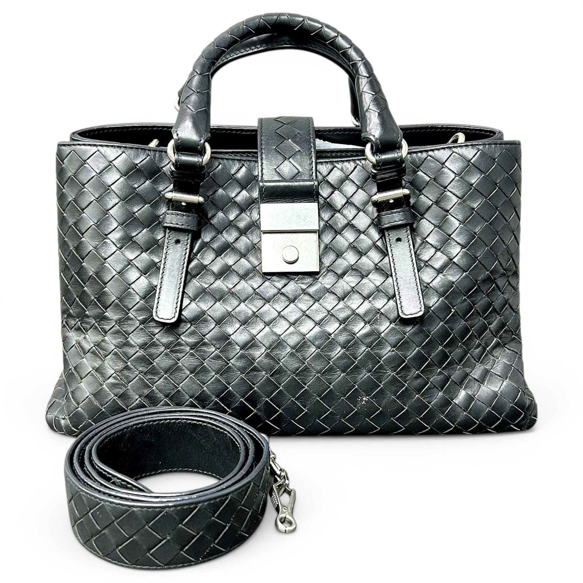 Roma leather handbag