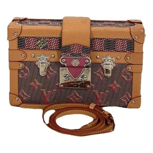 Louis Vuitton Petite Malle leather handbag