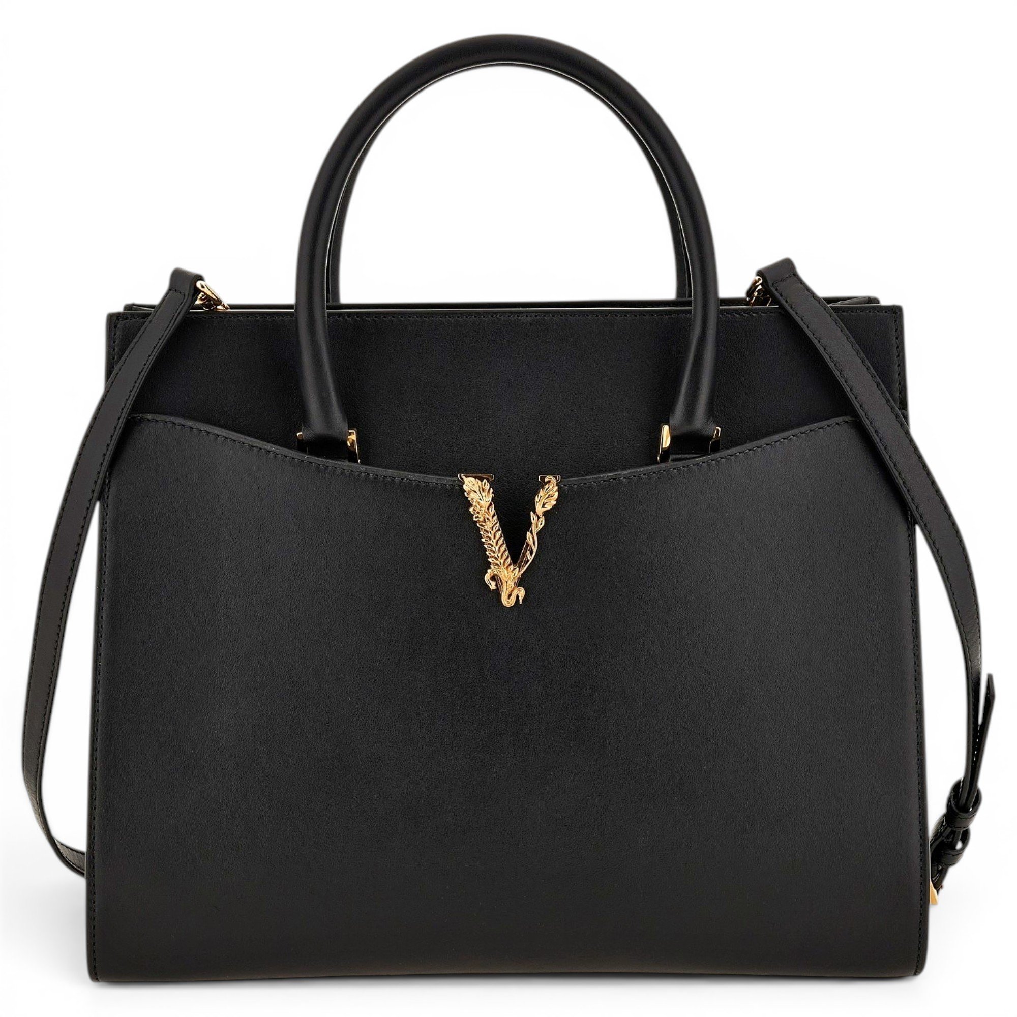 Virtus leather handbag