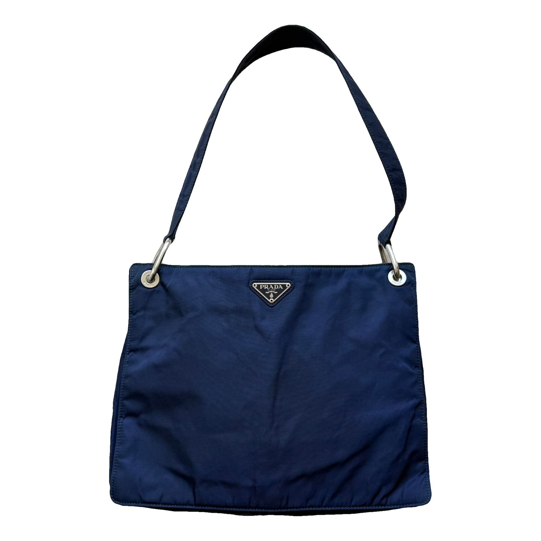 Re-Nylon cloth handbag
