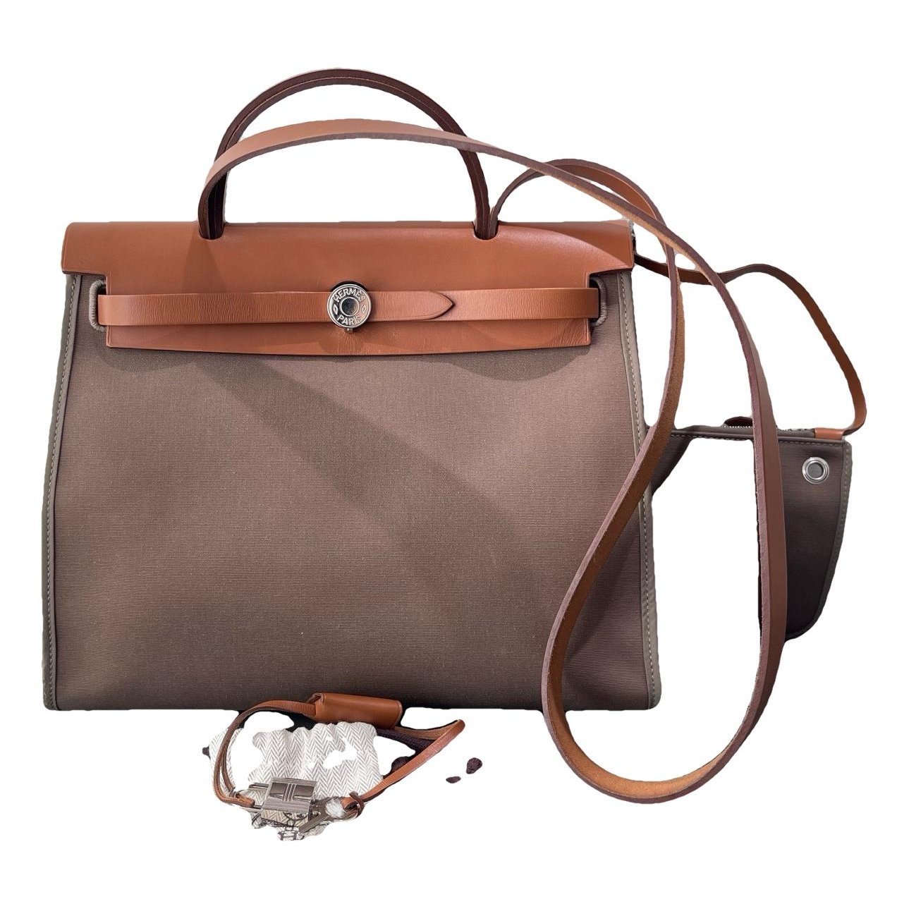 Herbag leather handbag