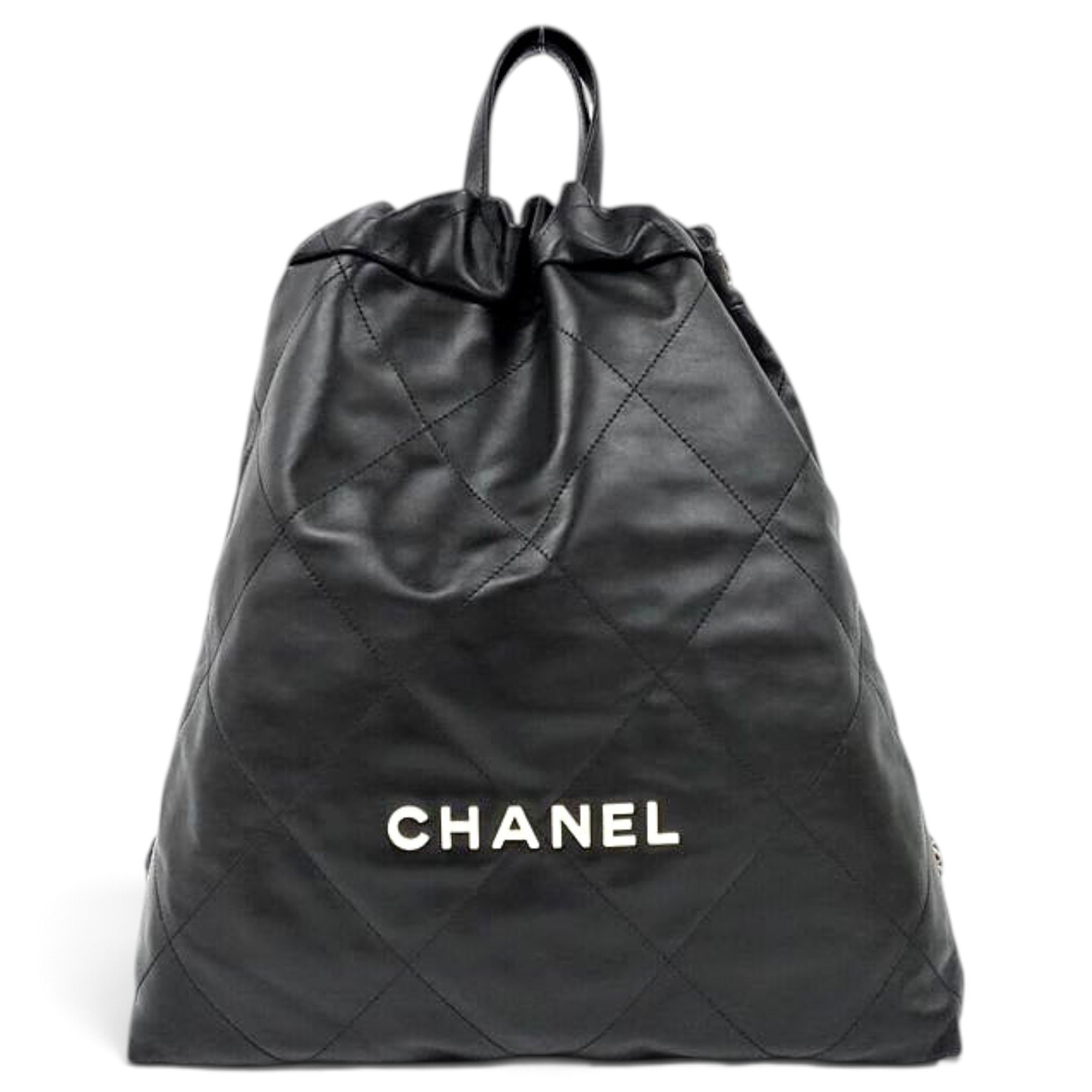 Leather backpack