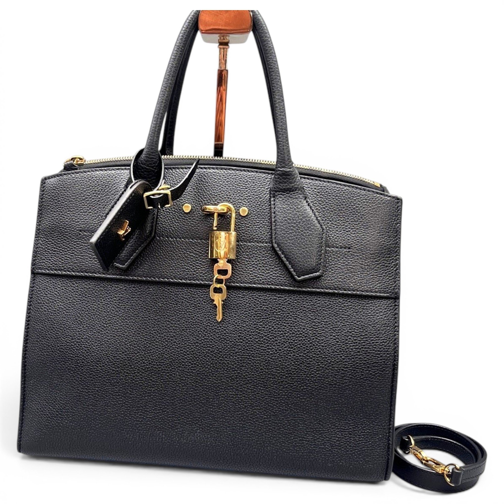City Steamer leather handbag