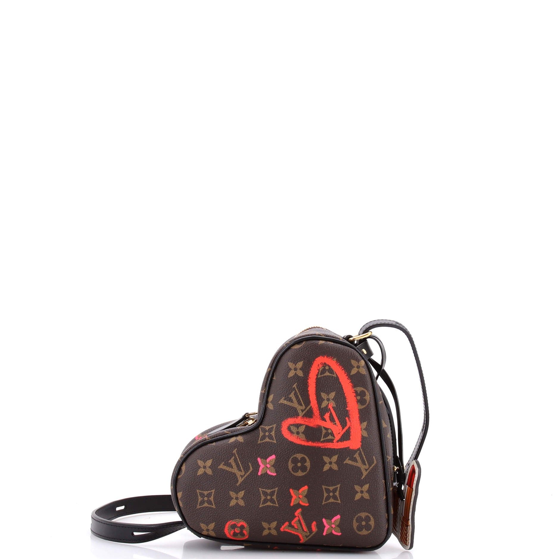 Coeur Handbag Limited Edition Fall in Love Monogram Canvas