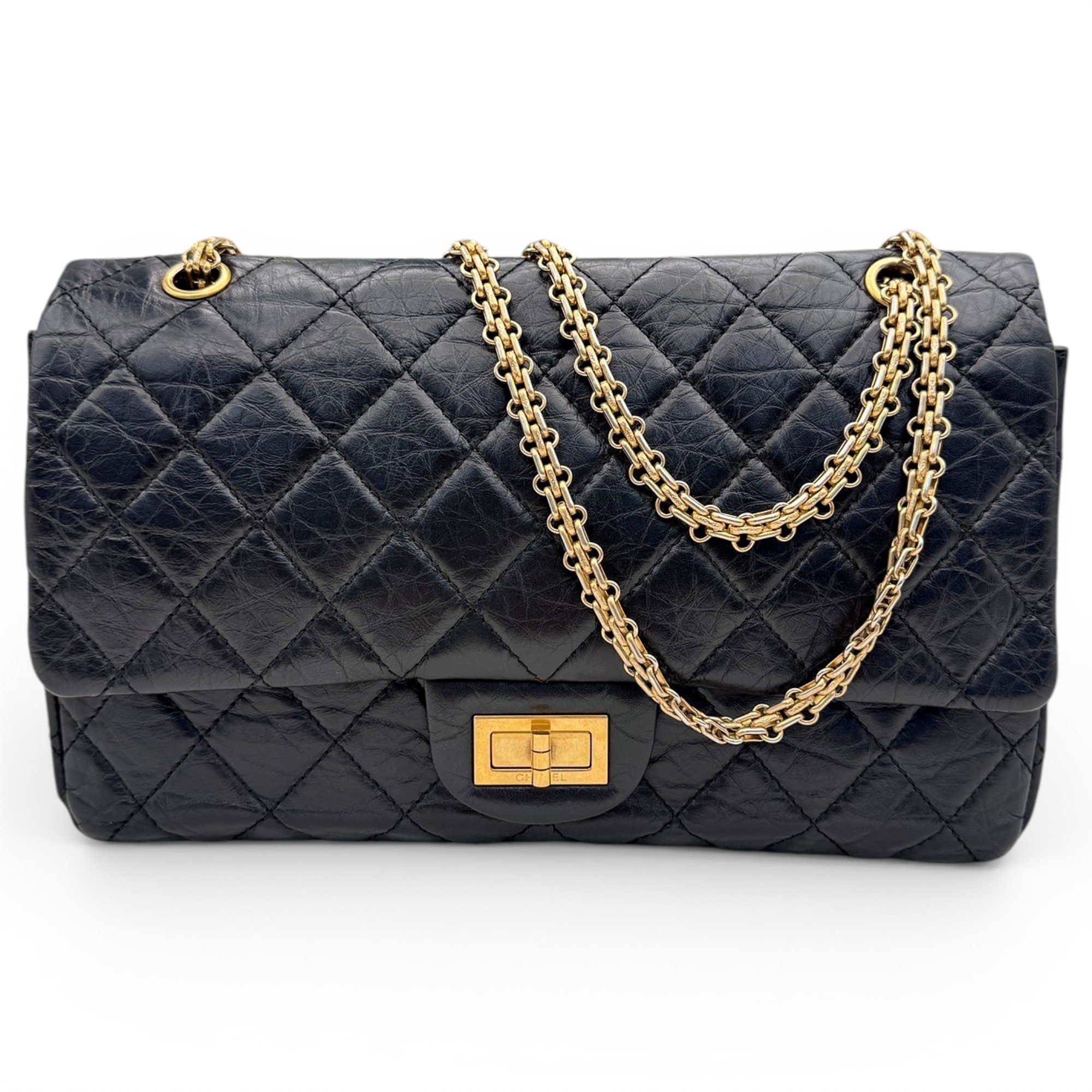 2.55 leather handbag