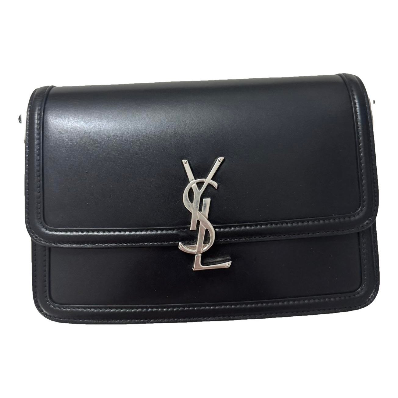 Solférino leather handbag