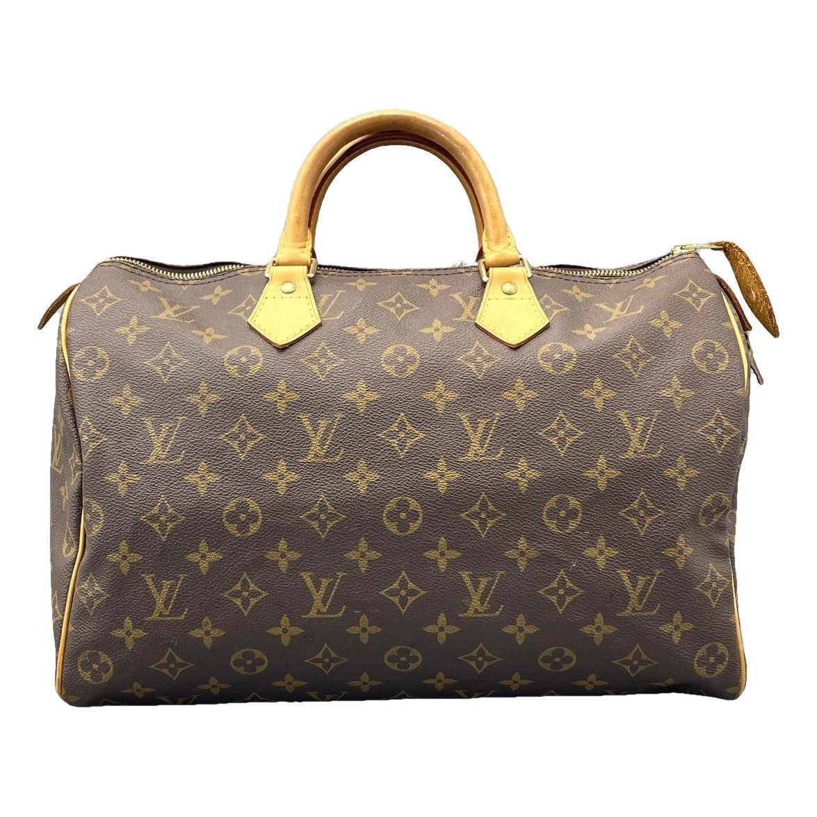 Speedy leather handbag