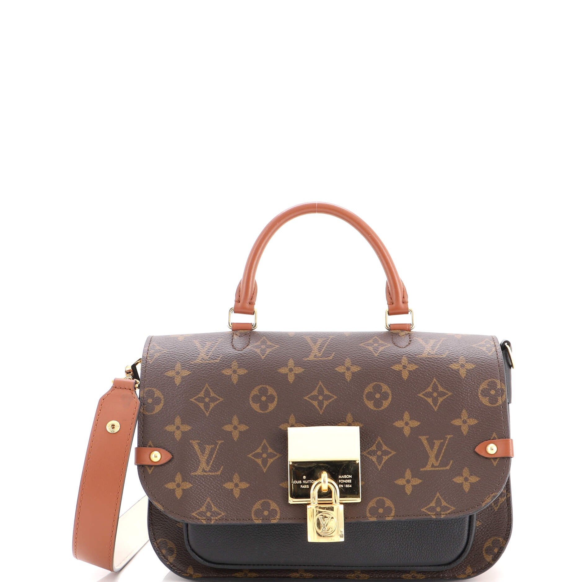 Vaugirard Handbag Monogram Canvas with Leather