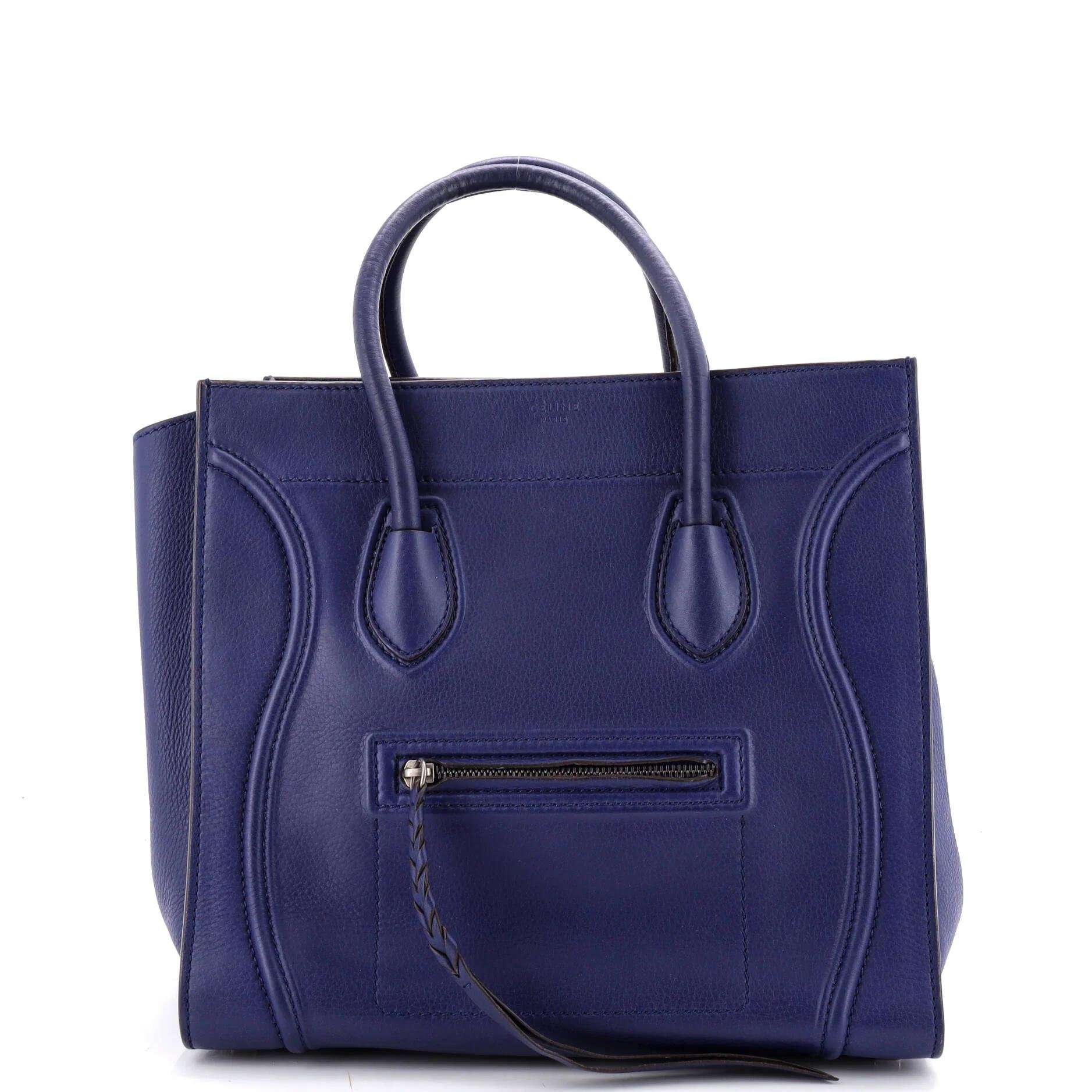 Leather tote