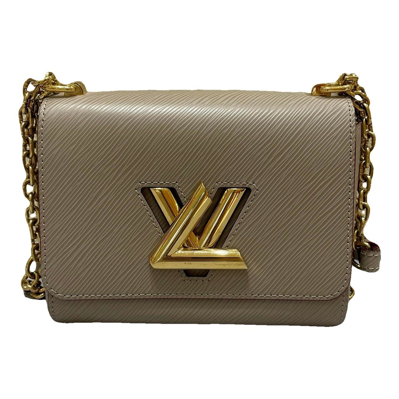 Twist leather crossbody bag