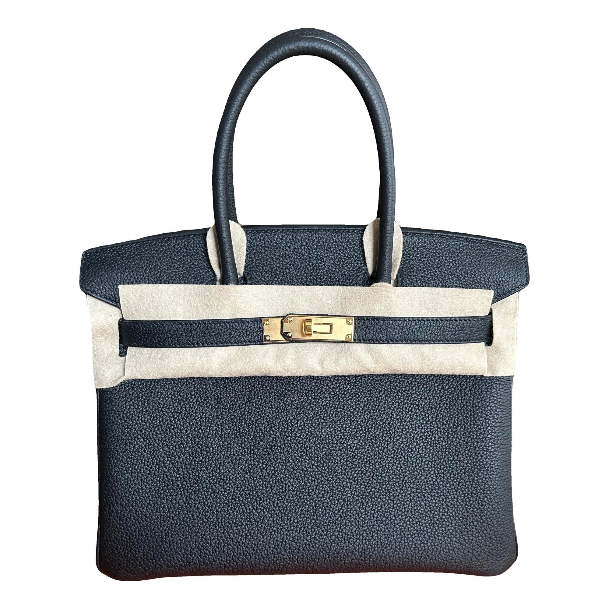 Birkin 30 leather handbag