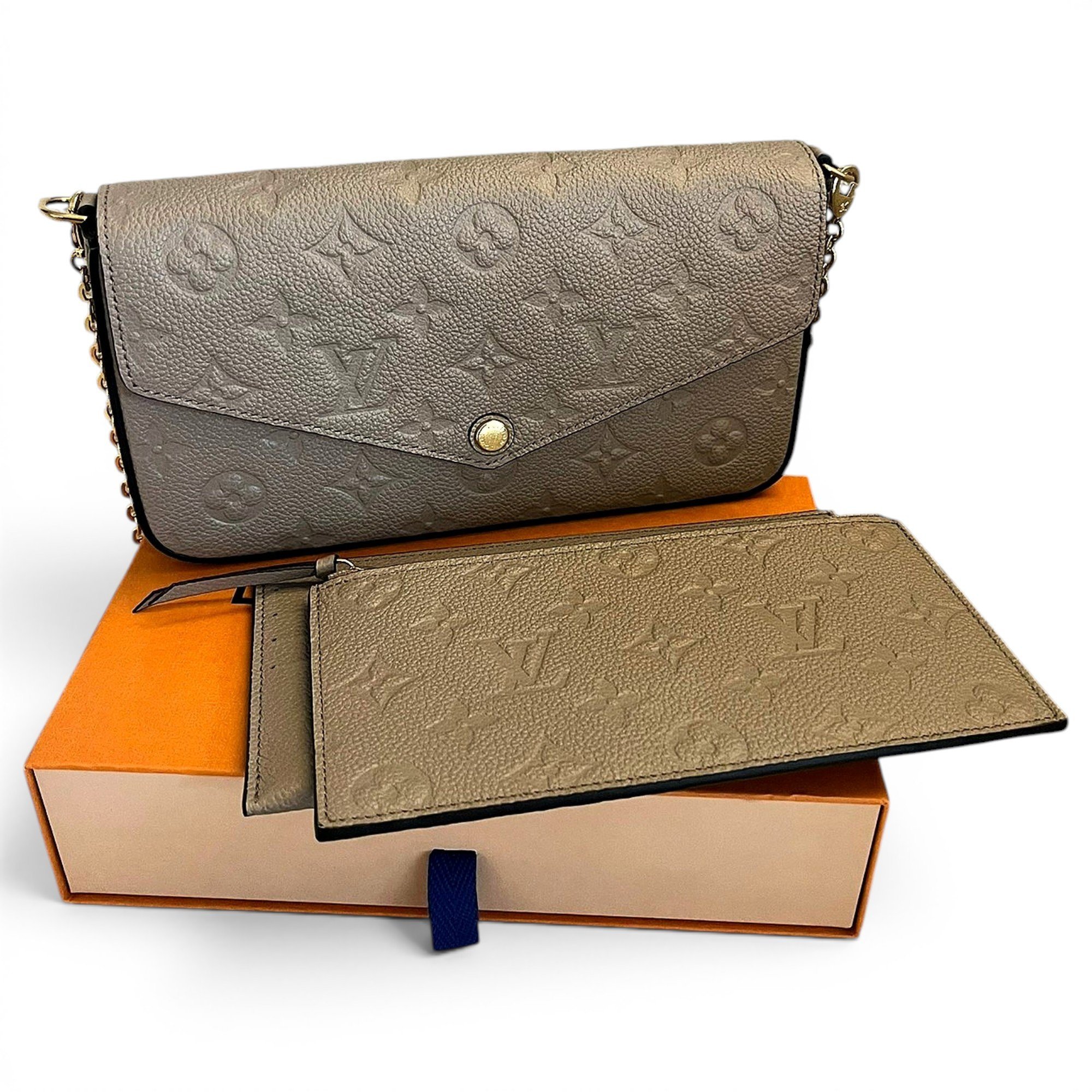 Félicie leather crossbody bag