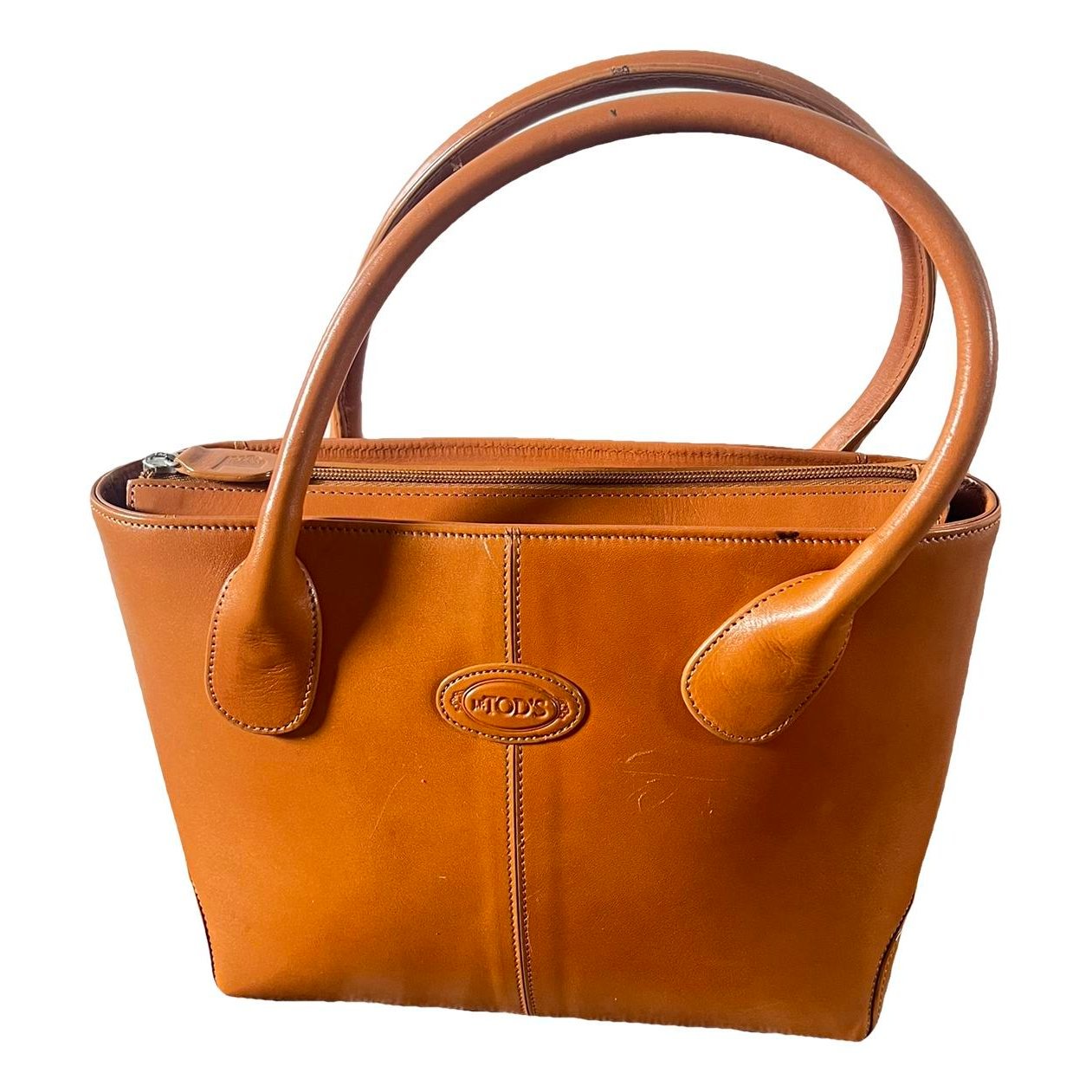 D Bag leather tote