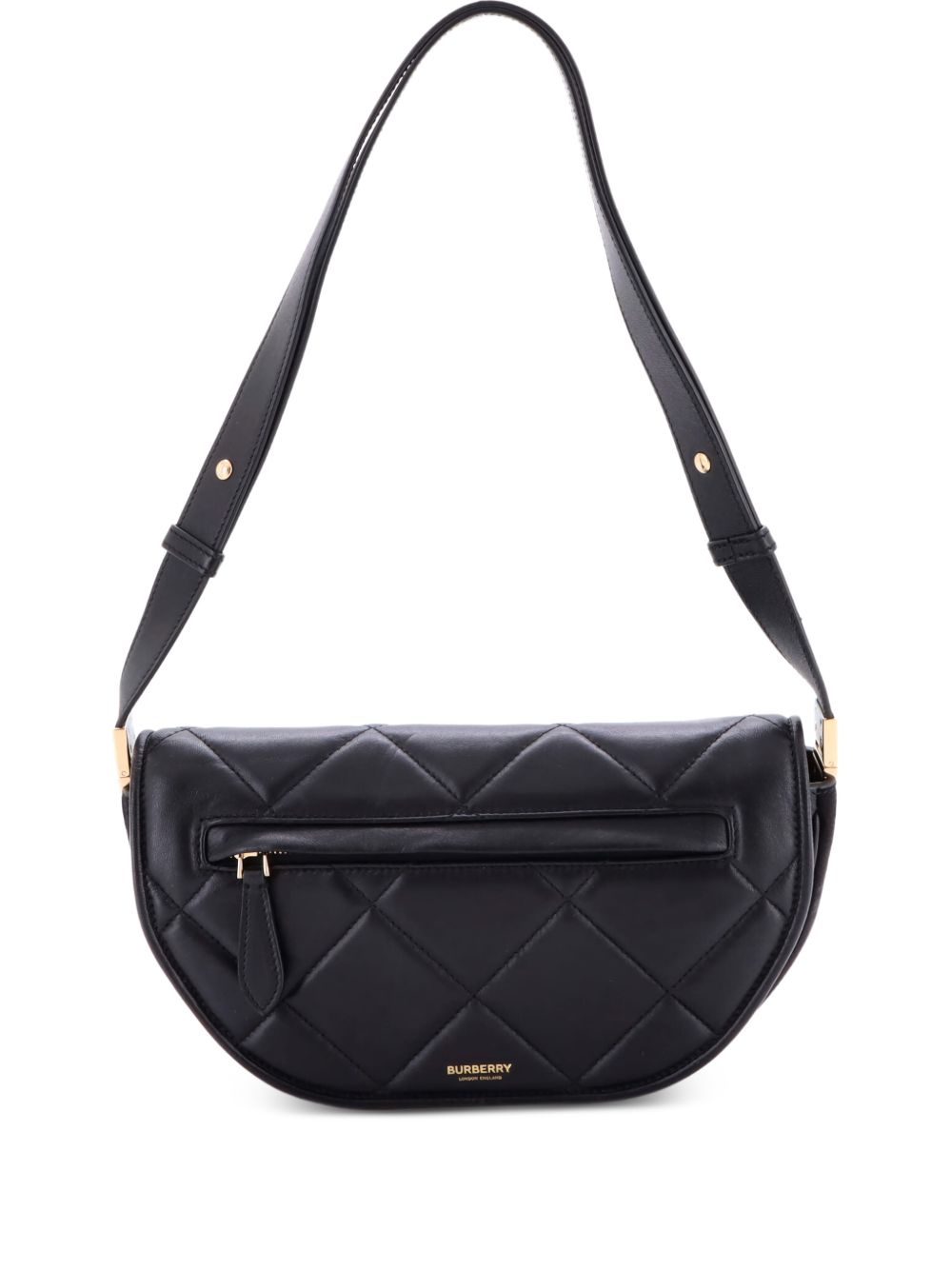 Olympia Flap Bag Quilted Leather Small shoulder bag