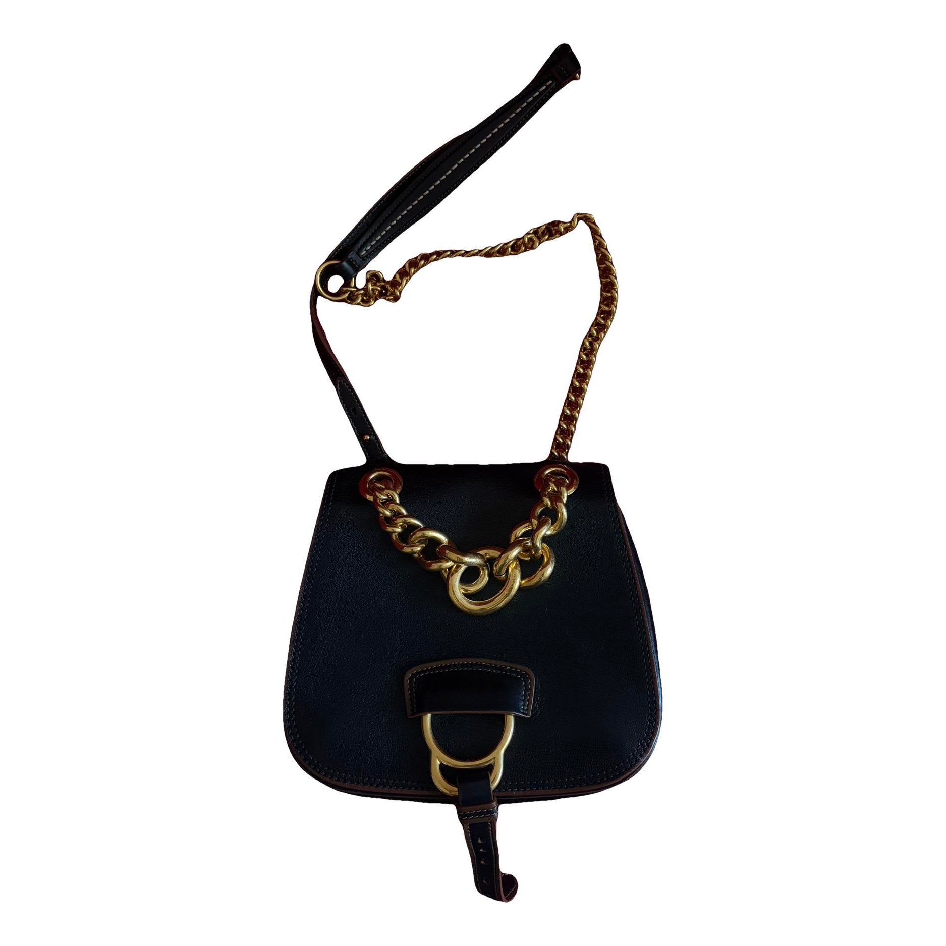 Dahlia leather crossbody bag